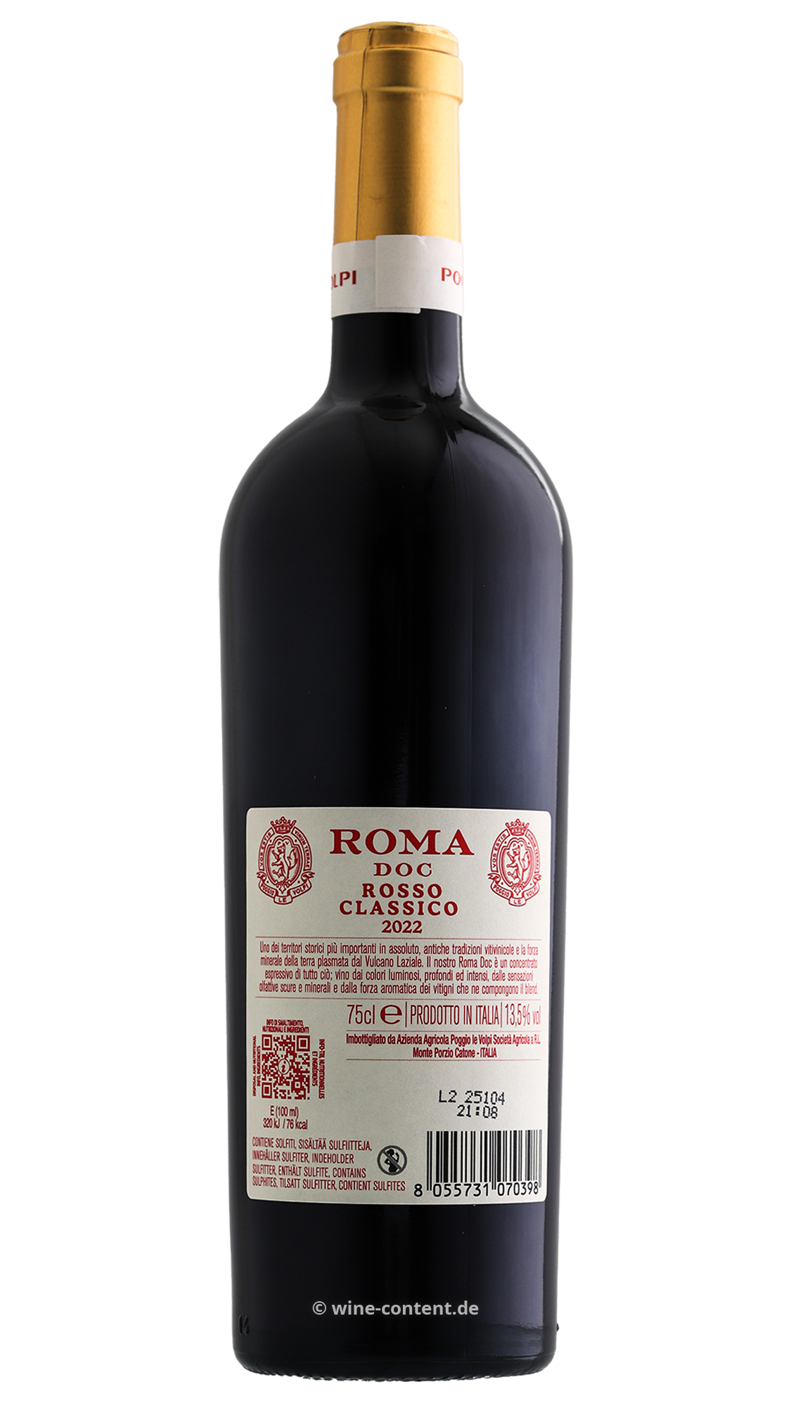 6er-Sparpaket Roma Rosso 2022