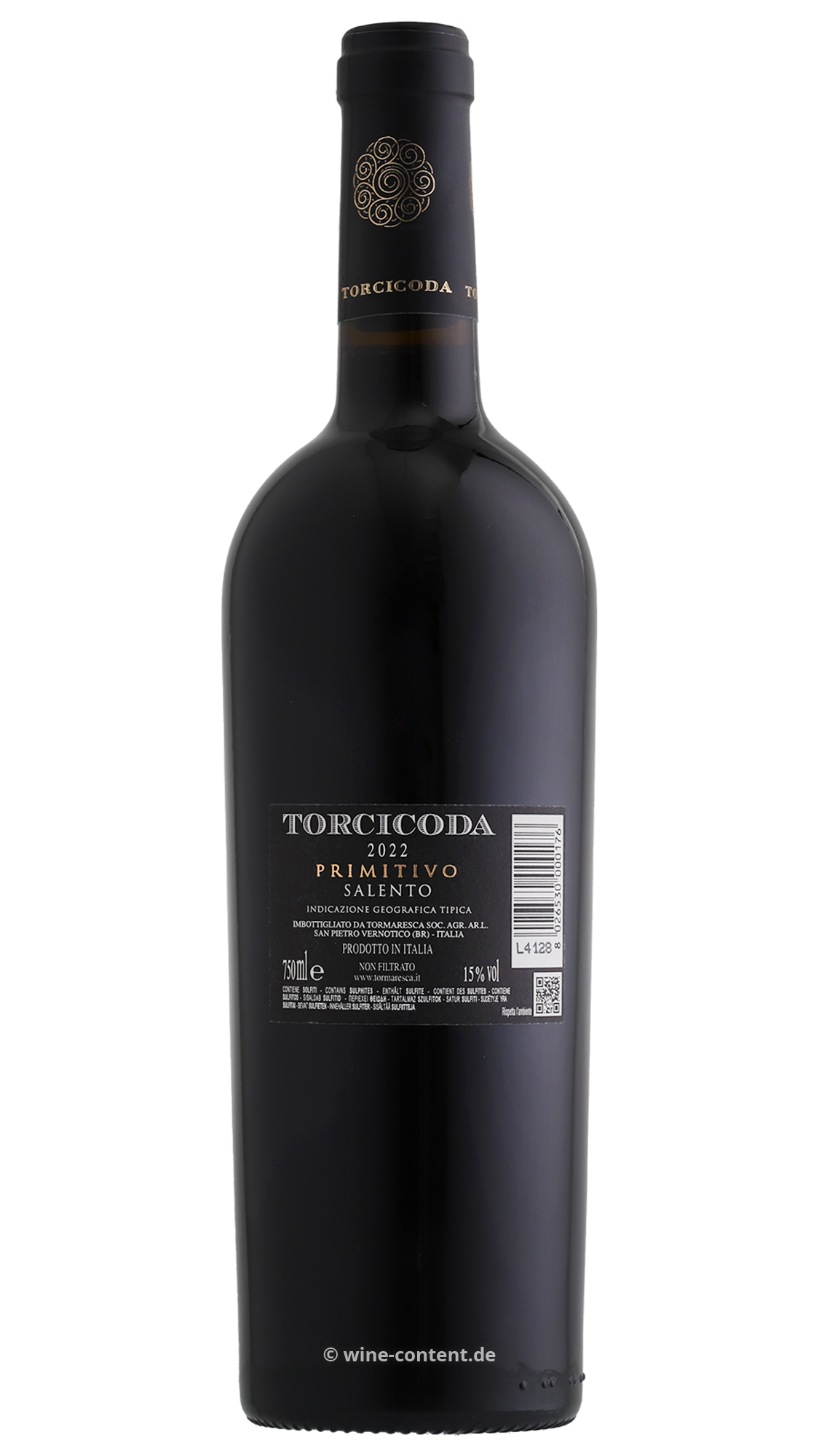 Primitivo Salento 2022 Torcicoda