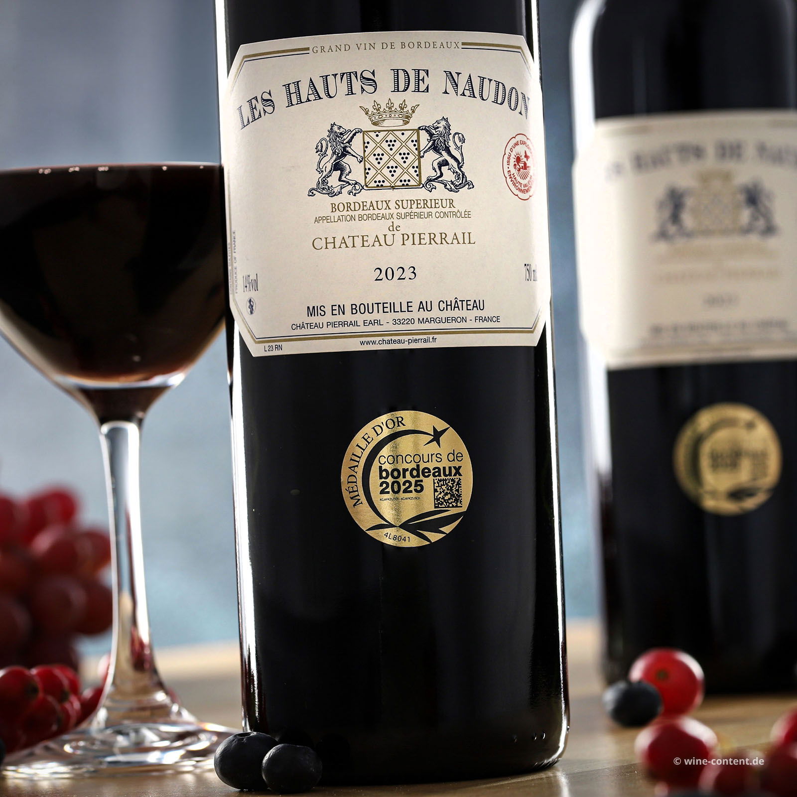 Bordeaux Supérieur 2023 Les Hauts De Naudon