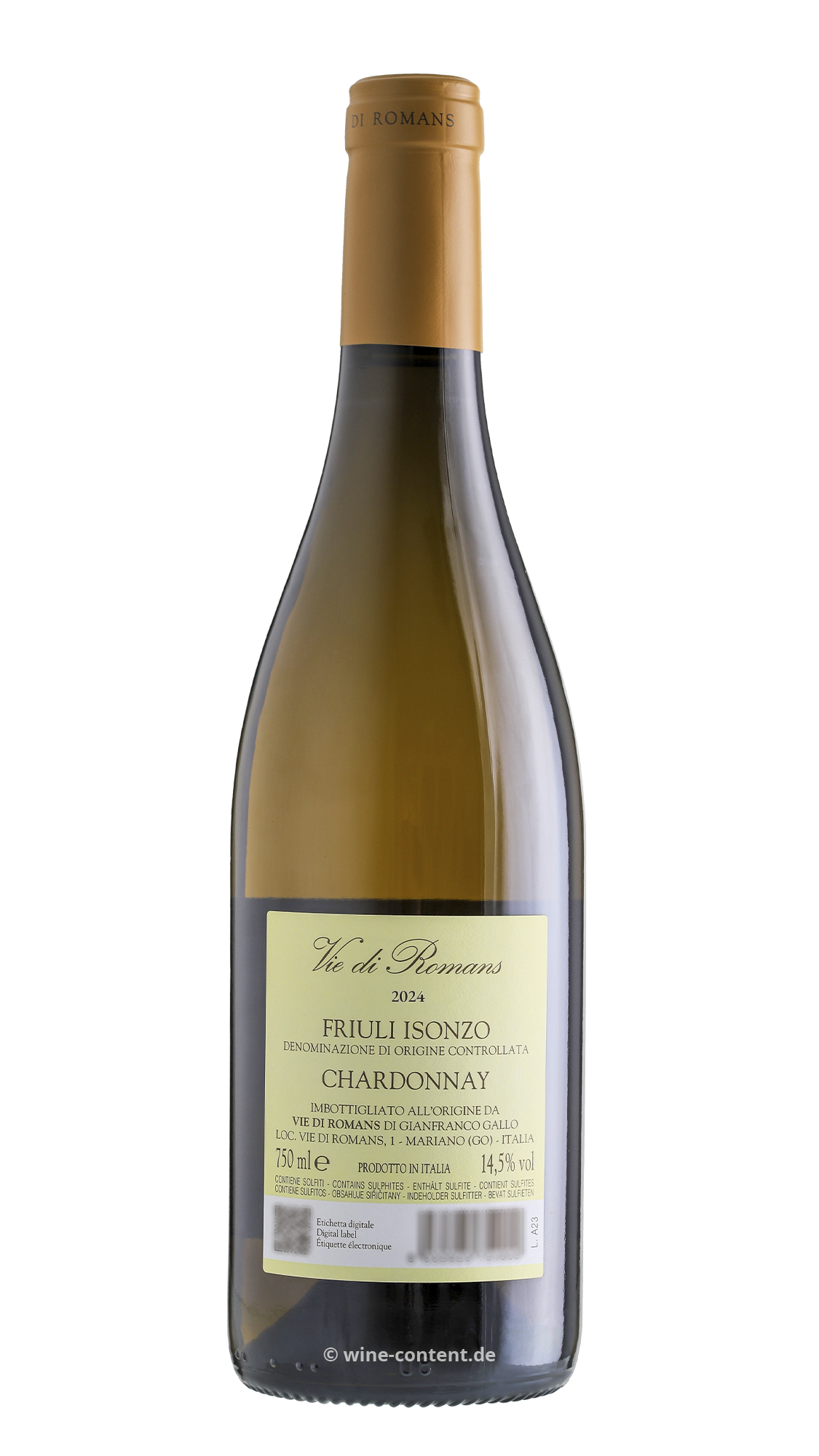 Chardonnay 2024 Vie di Romans