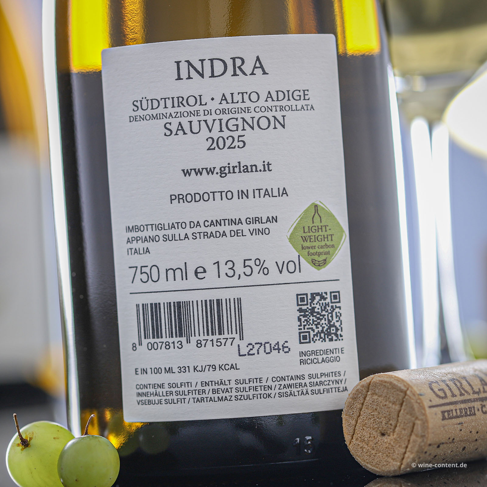 Sauvignon Blanc 2025 Indra