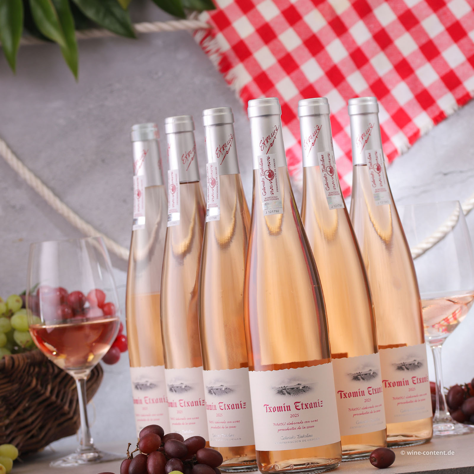 6er-Sparpaket Txakoli Rosado 2025