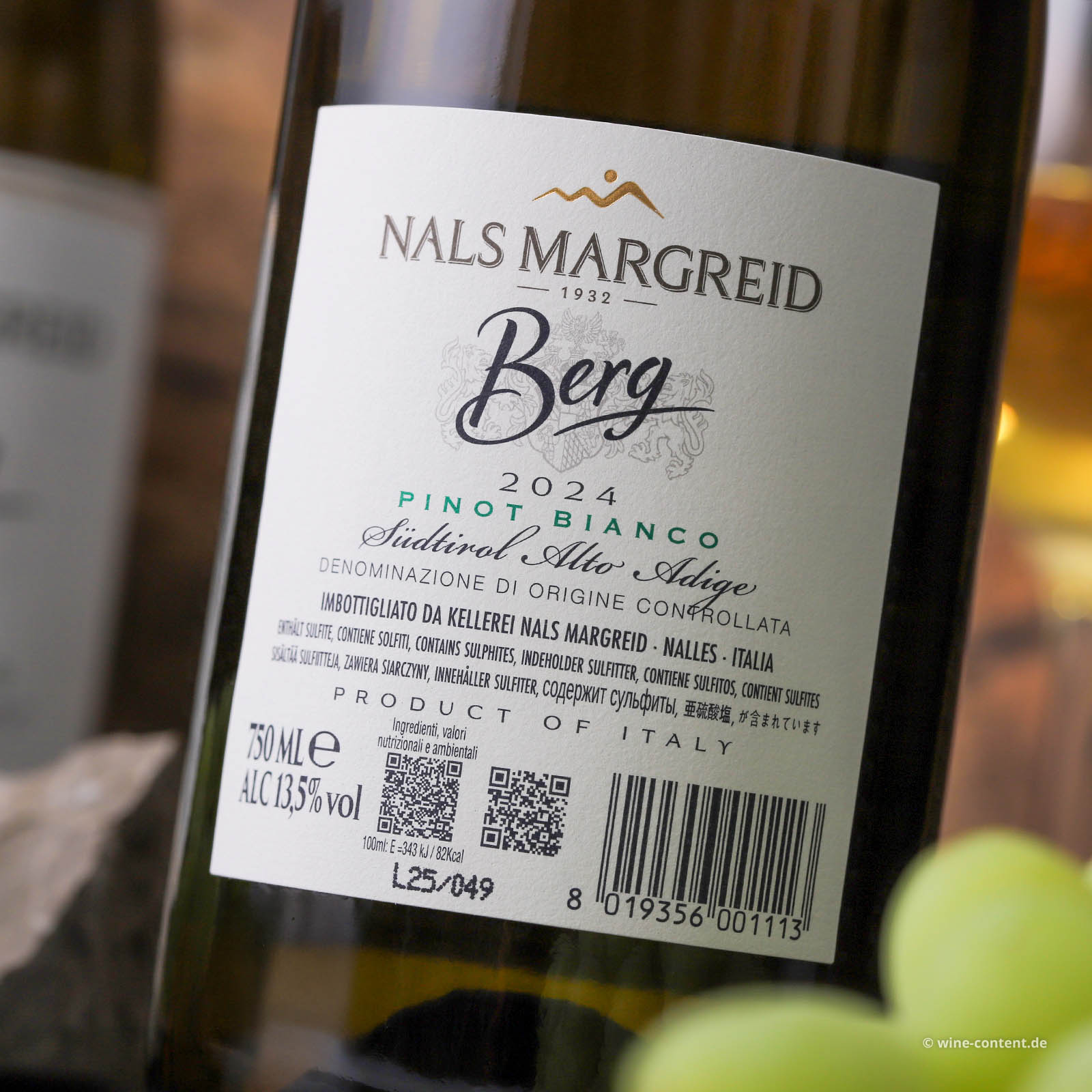 Pinot Bianco 2024 Berg
