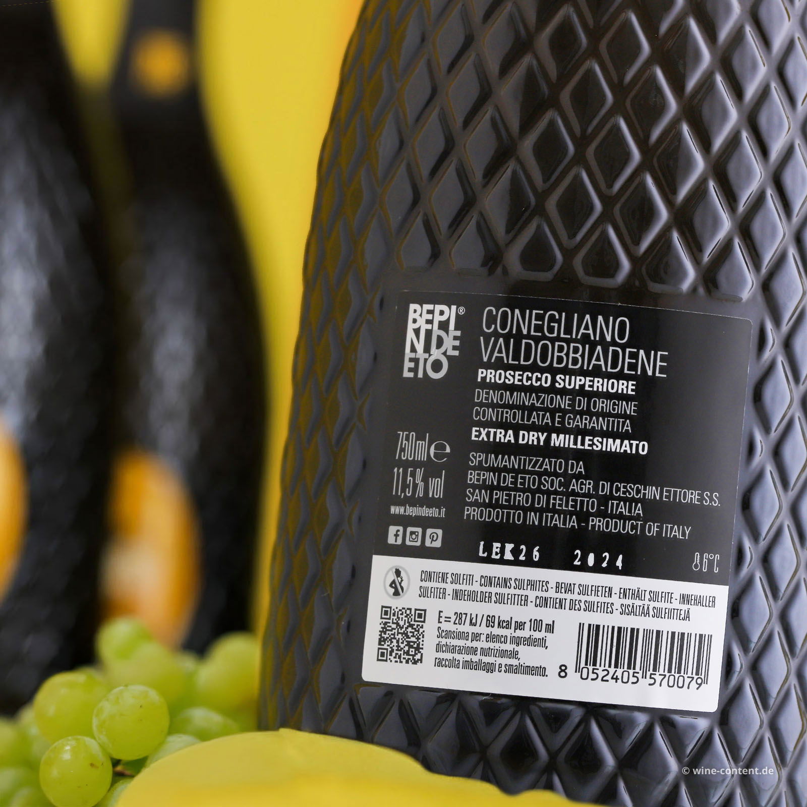6er-Sparpaket Prosecco Superiore 2024 Extra Dry