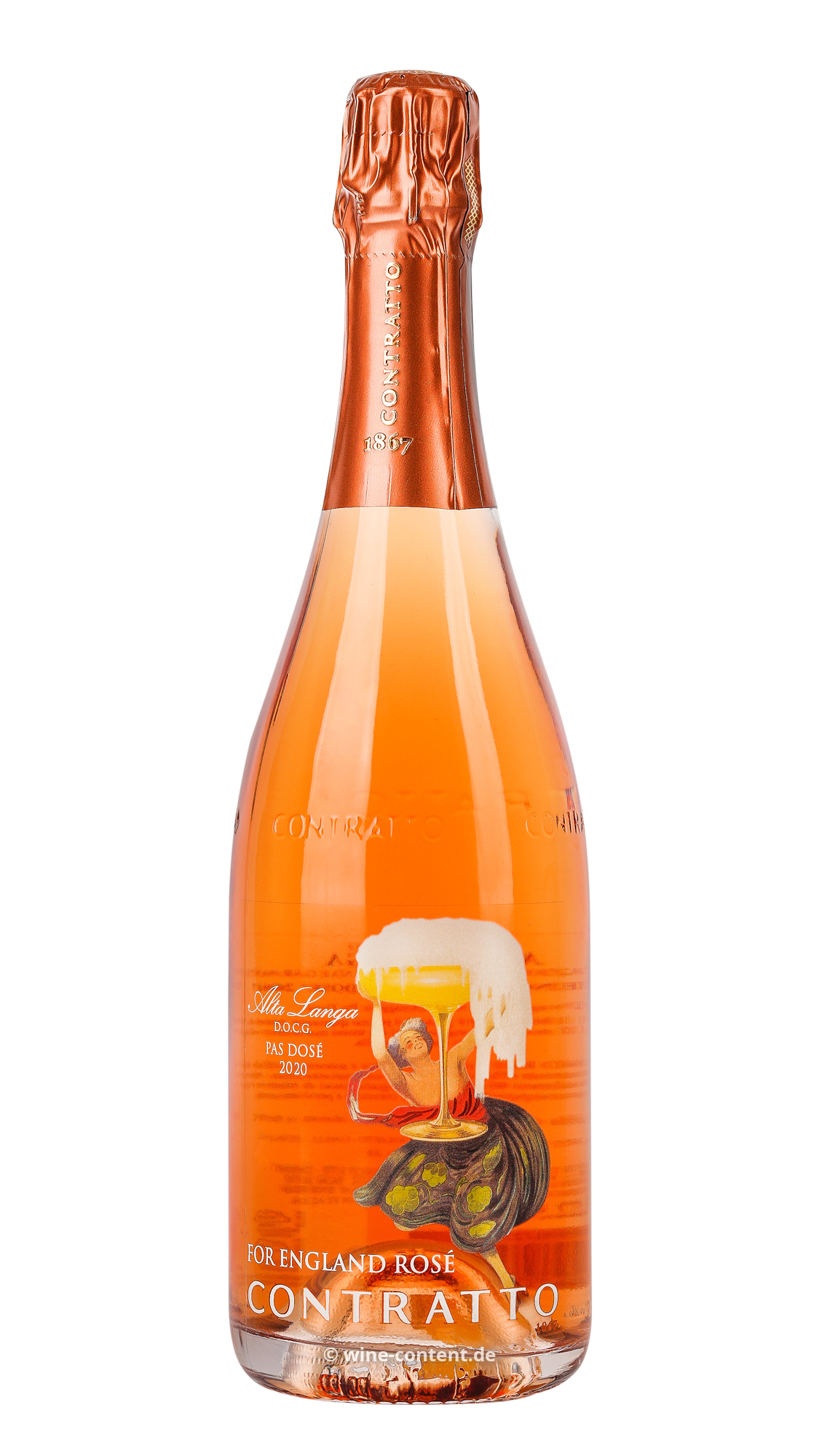 Alta Langa Rosé 2020 For England Pas Dosé