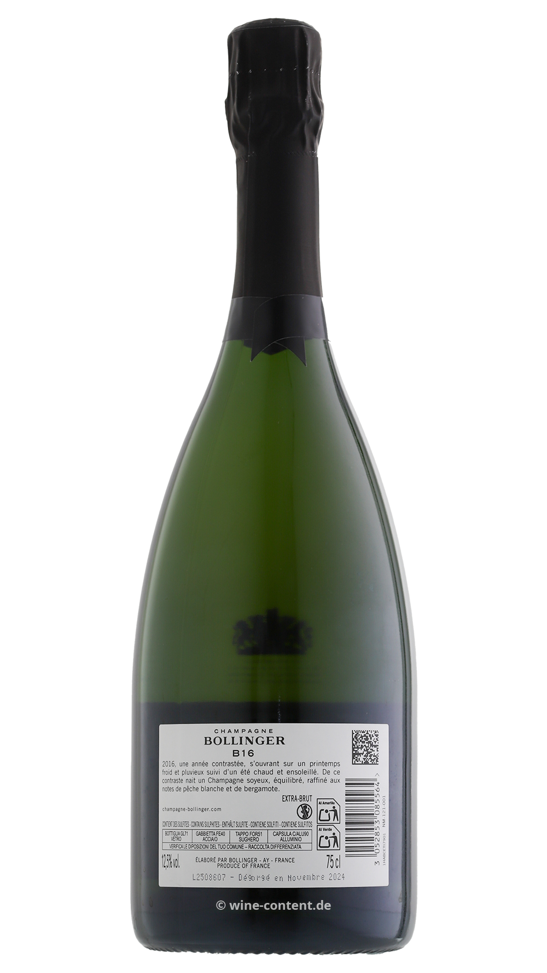 Champagner 2016 B16 Extra Brut