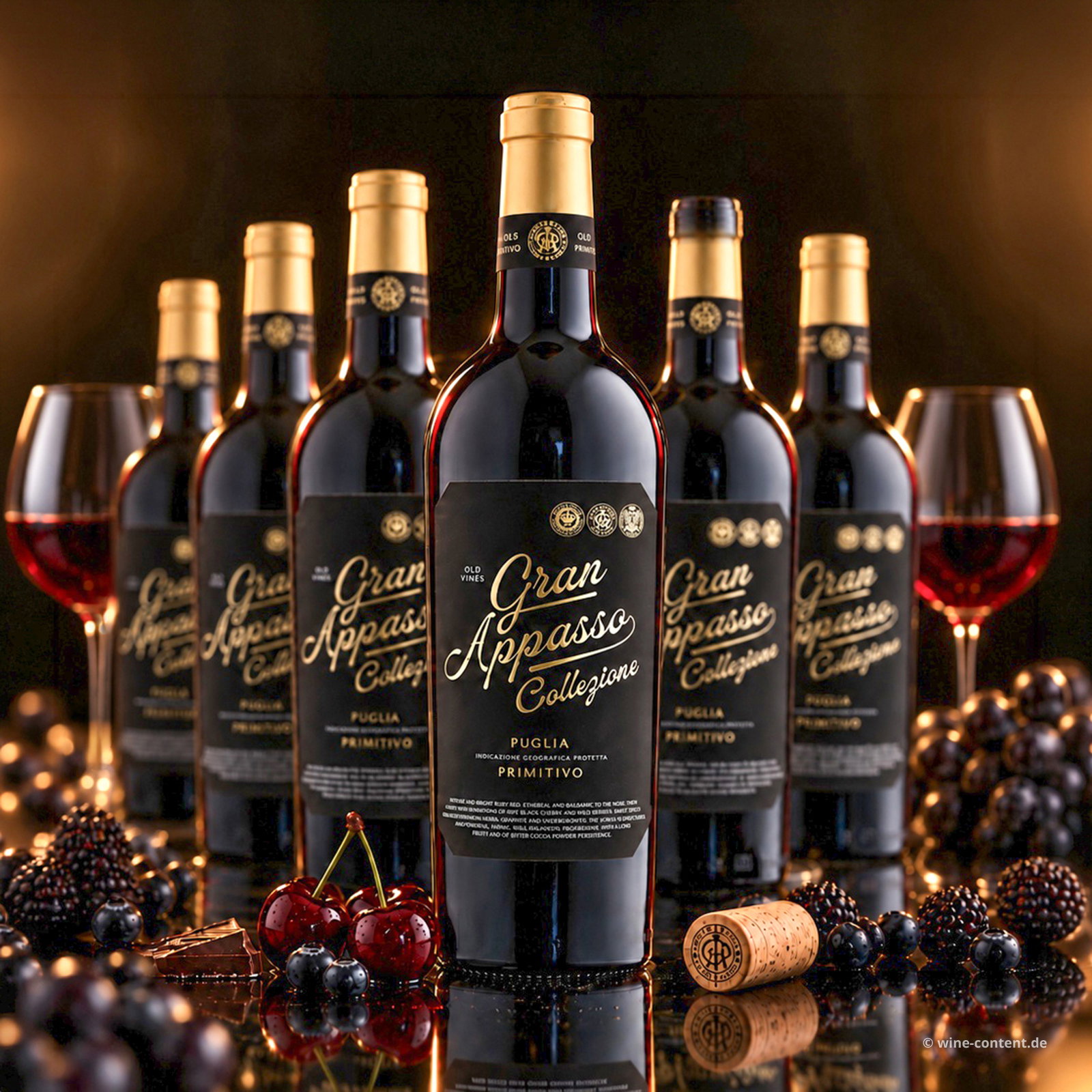 6er-Sparpaket Primitivo 2025 Gran Appasso Collezione