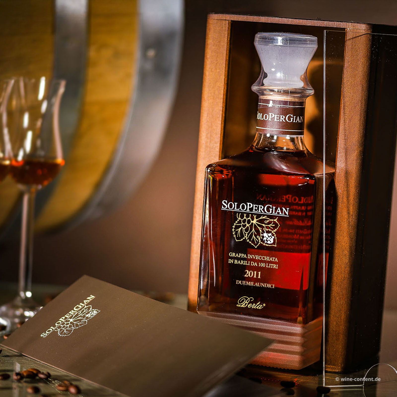 Grappa SoloPerGian 2011 - Fass 105