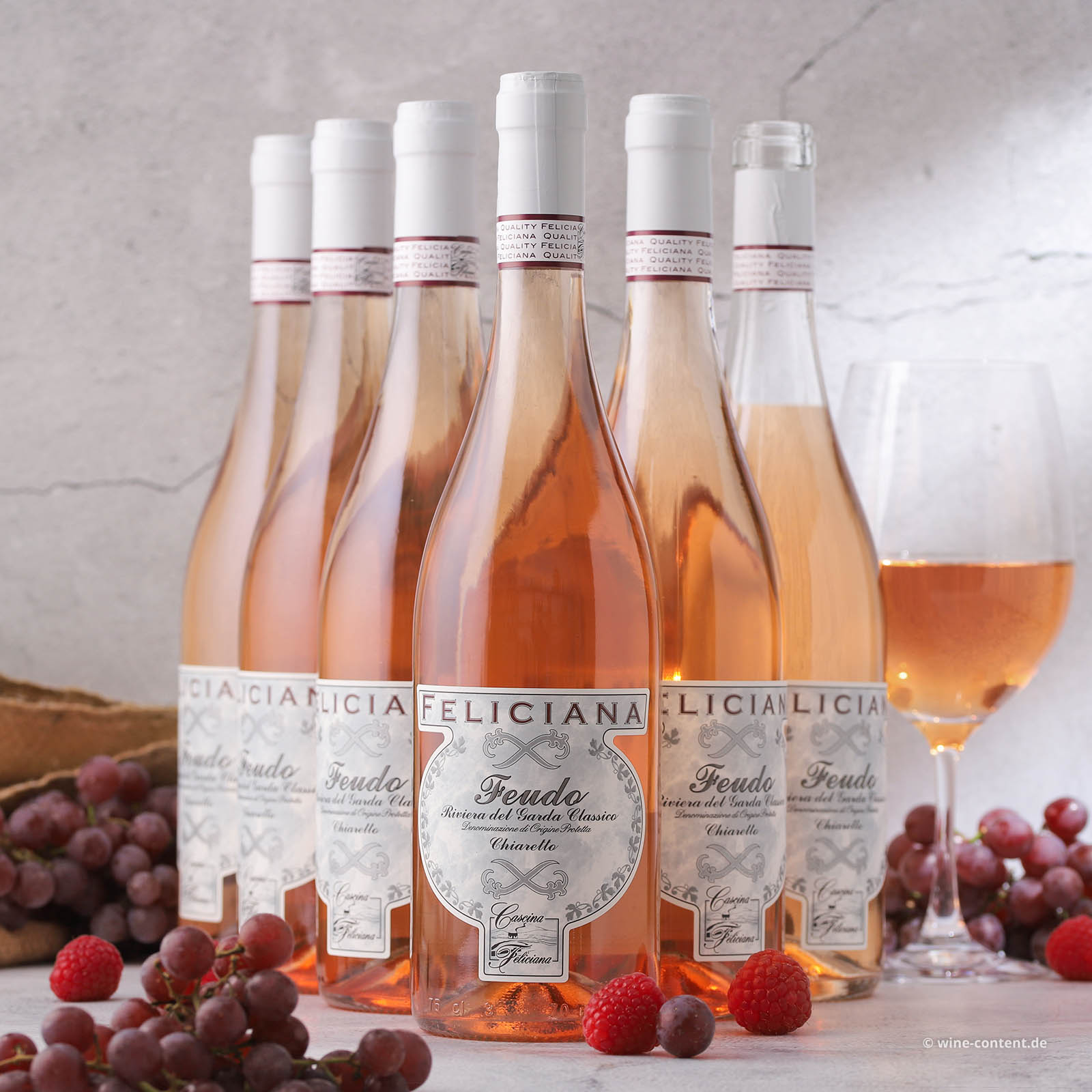 6er-Sparpaket Chiaretto Garda Classico 2024 Feudo