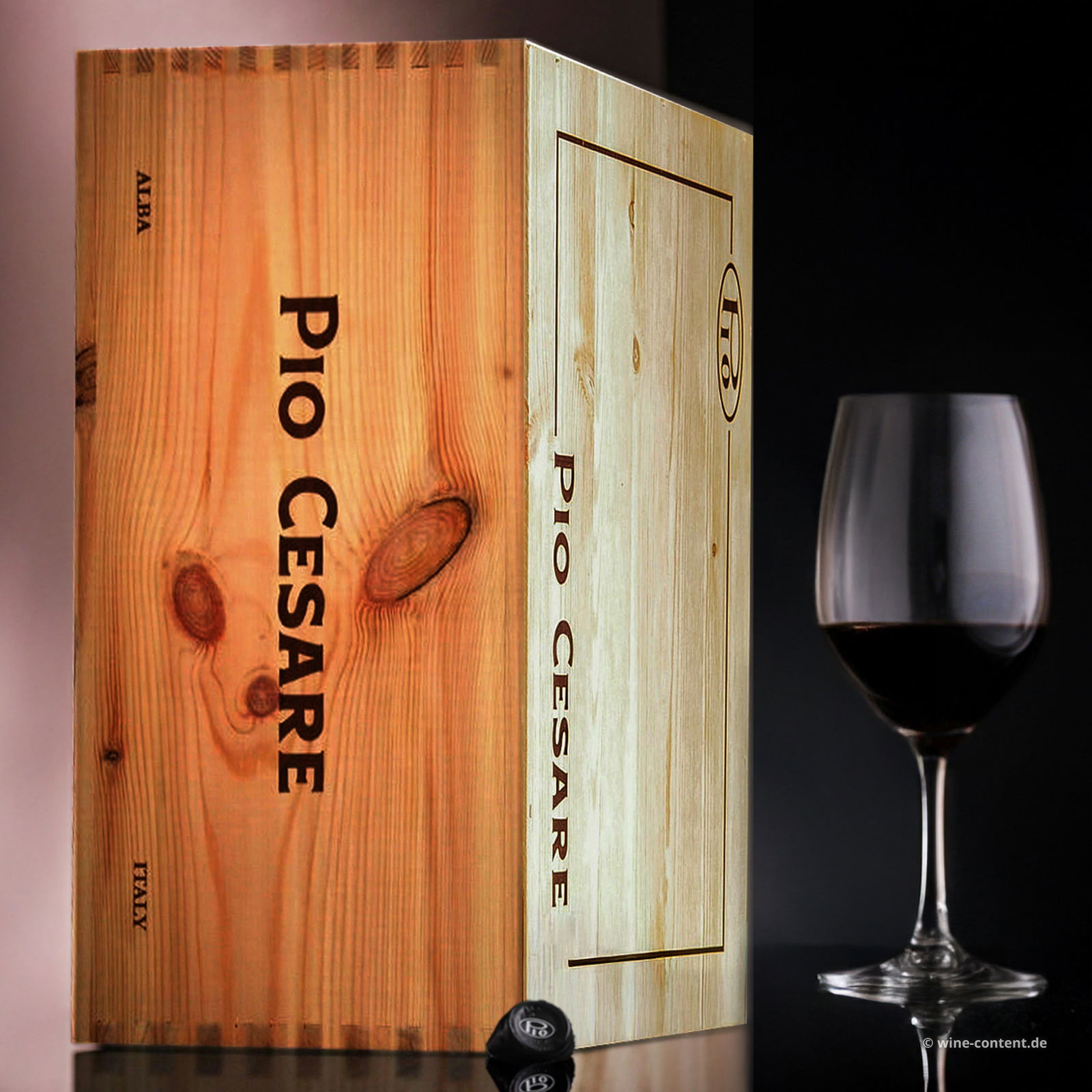 6er-Holzkiste Barolo 2021 Ornato