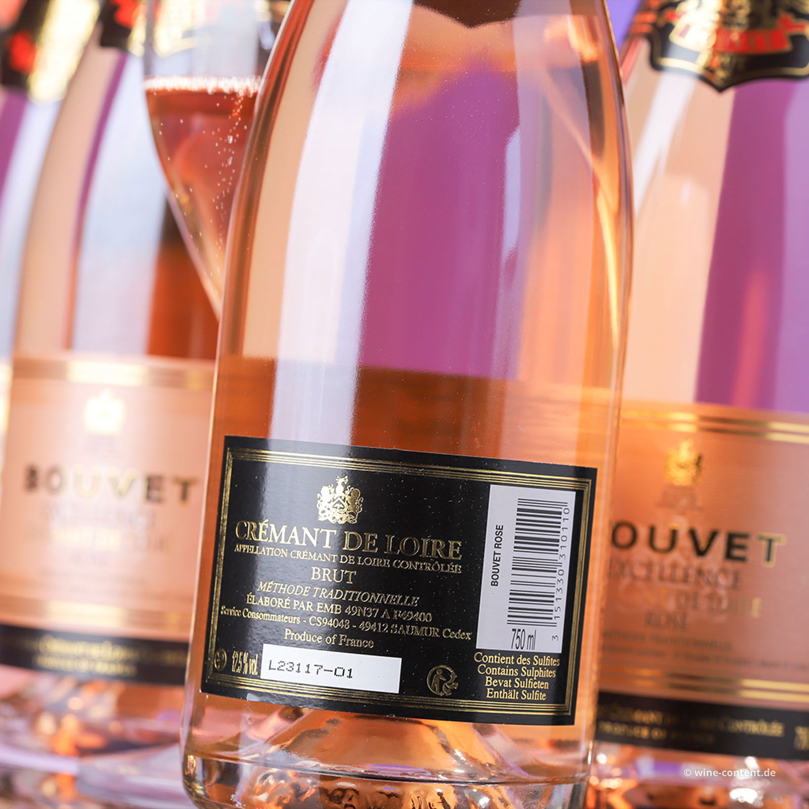 6er-Sparpaket Crémant de Loire Rosé Excellence Brut