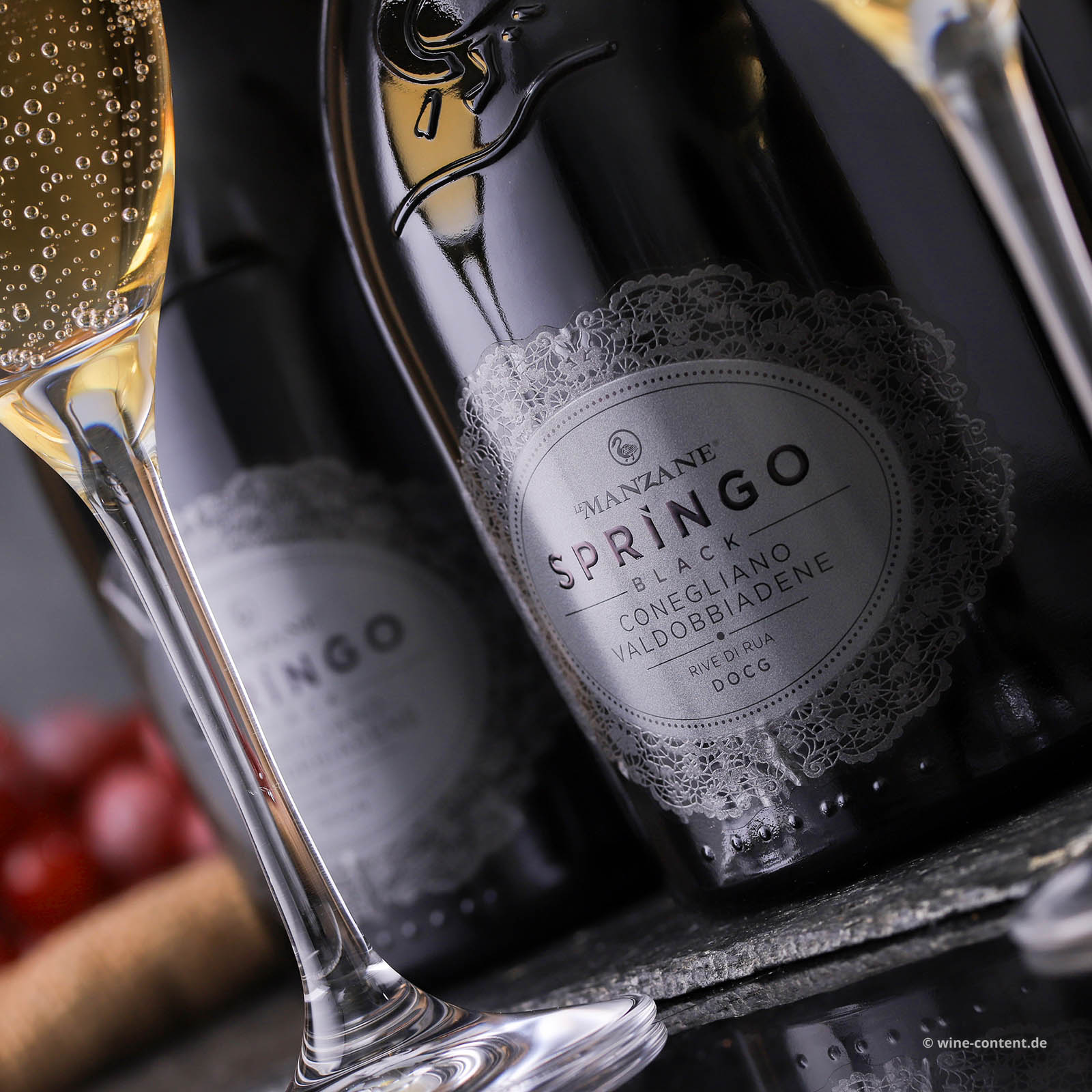 6er-Sparpaket Prosecco Superiore 2025 Rive di Rua Springo Black Brut