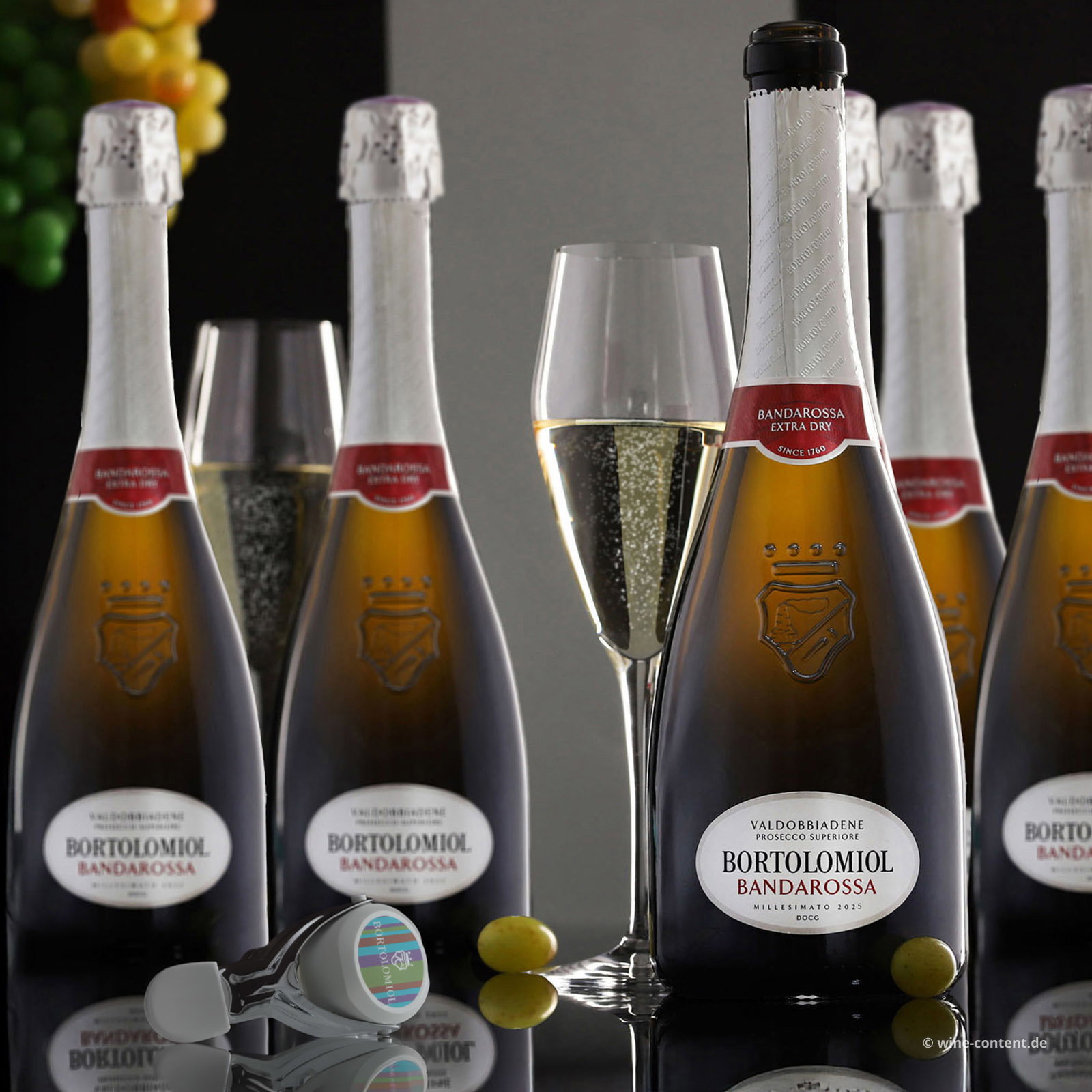 6er-Sparpaket Prosecco Superiore 2025 Bandarossa Extra Dry