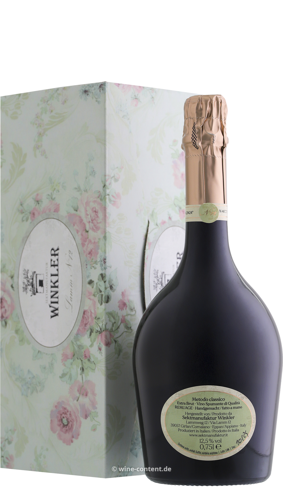 3er-Paket Spumante Lamm N°12 Extra Brut in Einzelverpackung 3er-Paket Spumante Lamm N°12 Extra Brut in Einzelverpackung