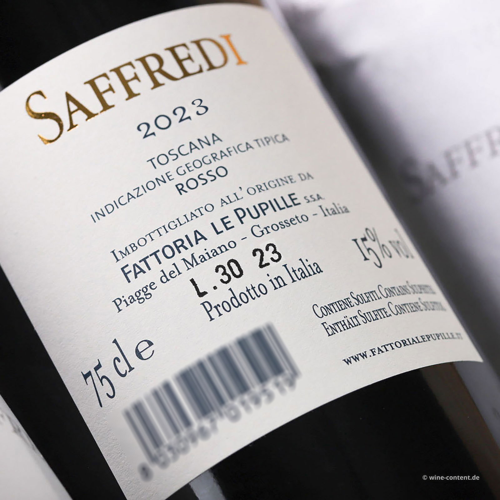 6er-Holzkiste Saffredi 2023