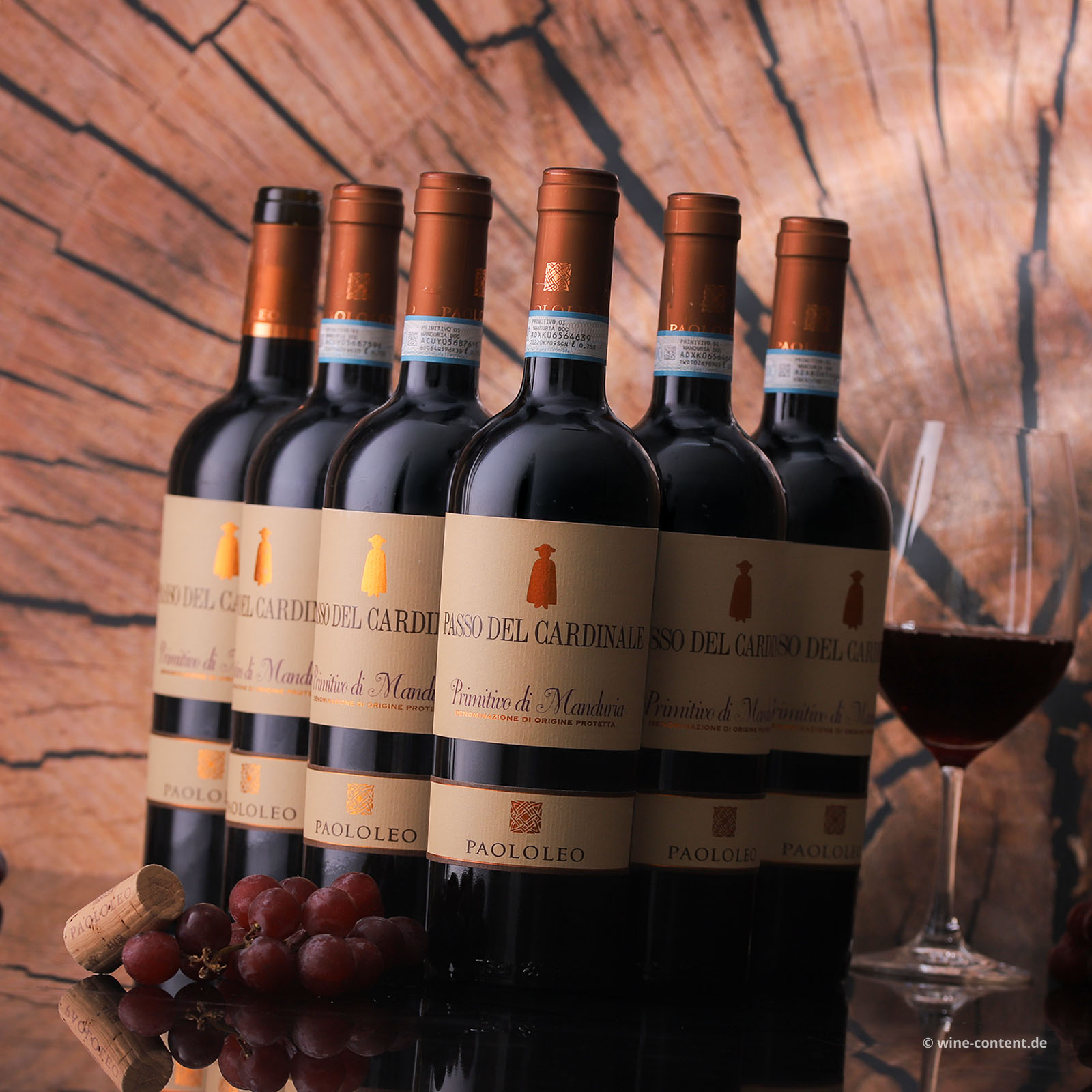 6er-Sparpaket Primitivo di Manduria 2024 Passo del Cardinale