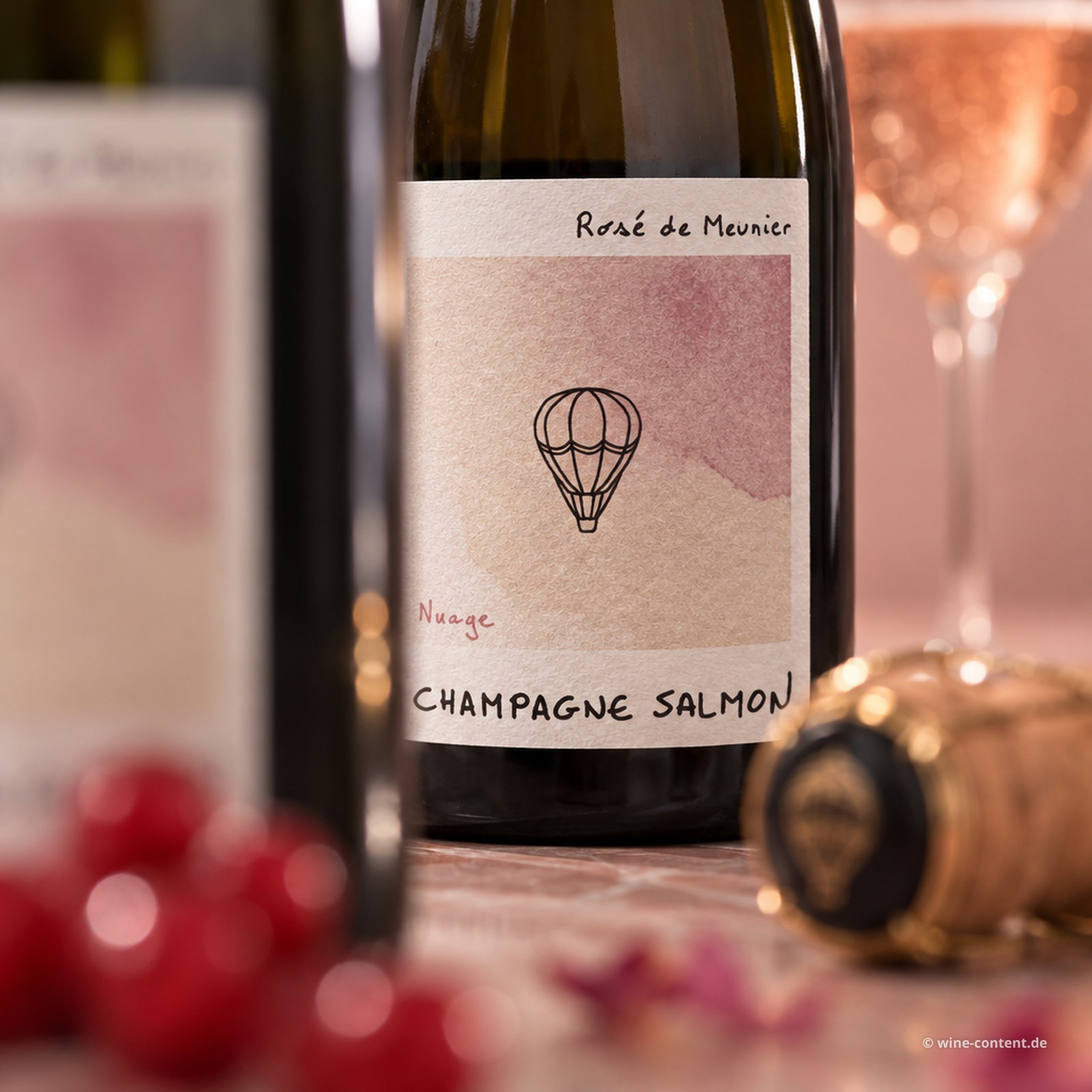 Champagner 100% Meunier Rosé Brut