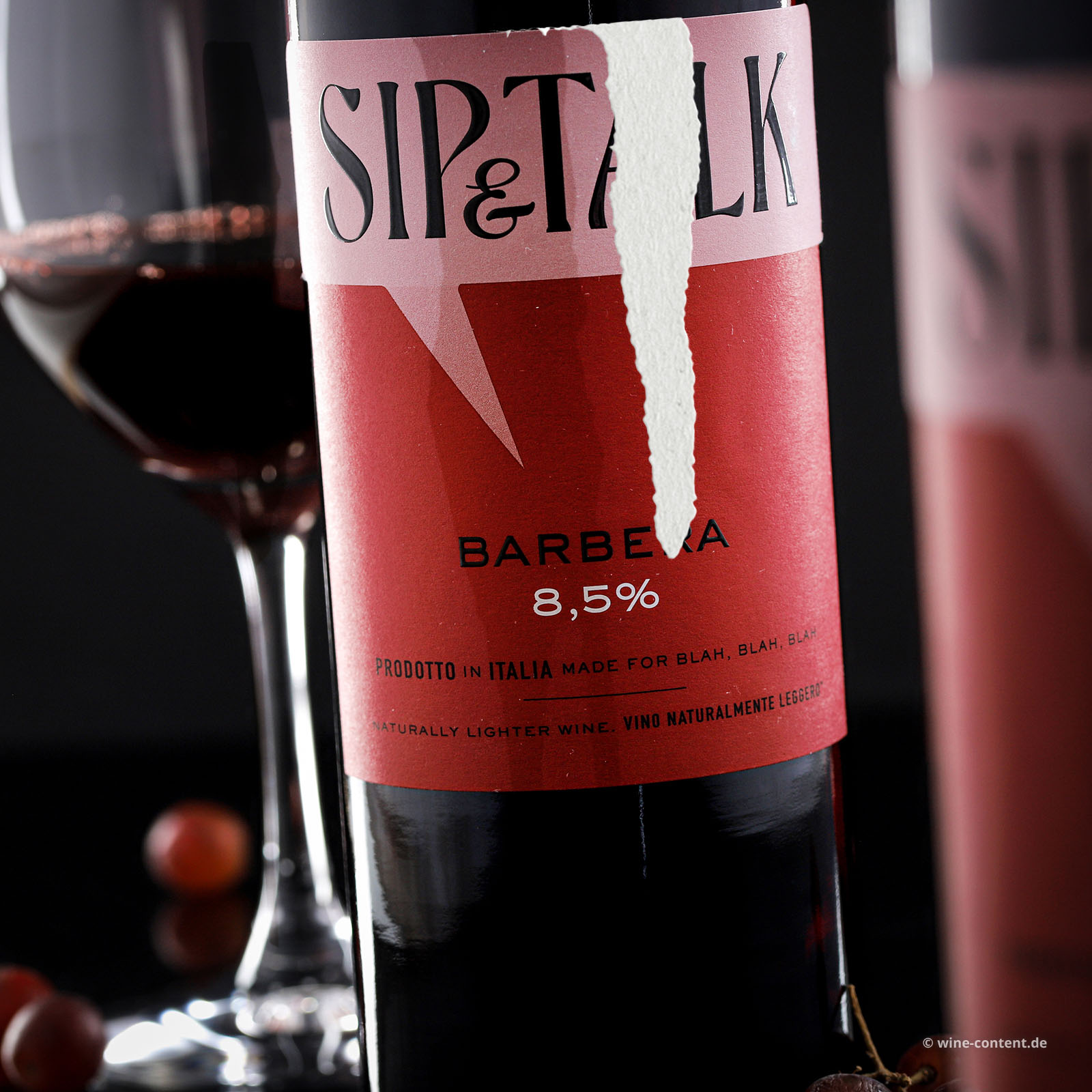 Barbera 2024 Sip & Talk 8,5% (Lagerschaden)