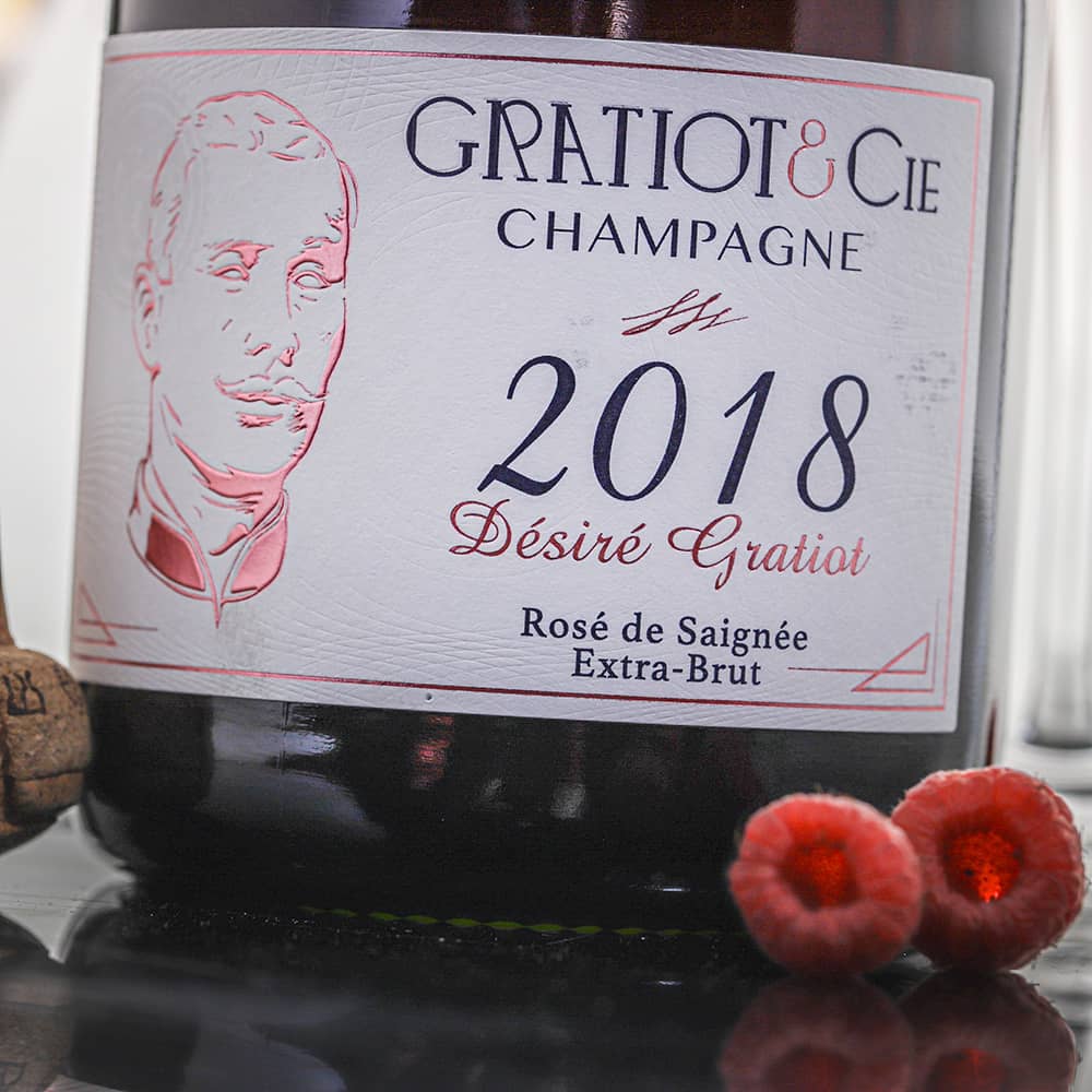 Champagner Rosé de Saignée 2018 Désiré Gratiot Extra Brut