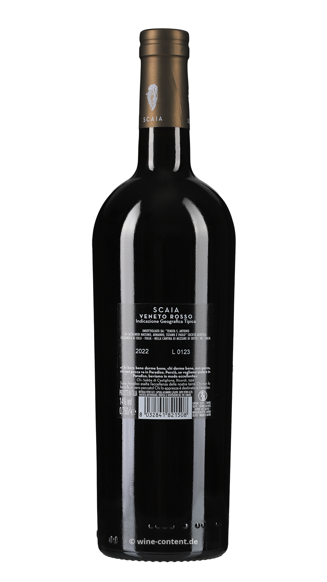 6er-Sparpaket Scaia Rosso 2022 Paradiso