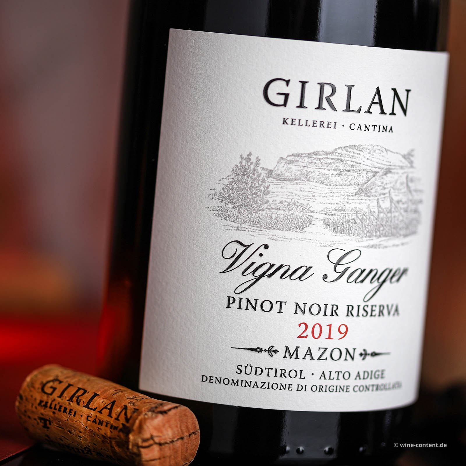 Pinot Noir Riserva 2019 Vigna Ganger Pinot Noir Riserva 2019 Vigna Ganger