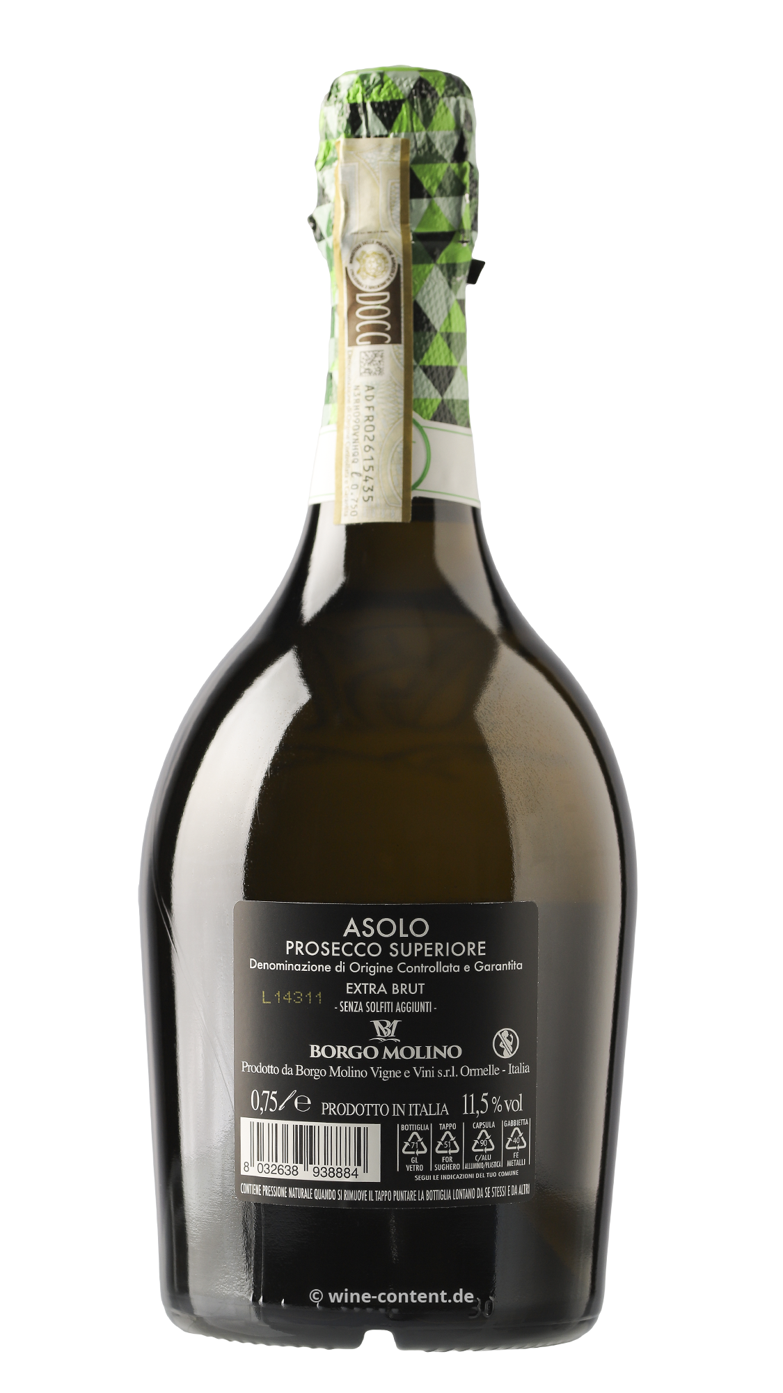 Borgo Molino Prosecco Superiore Asolo Extra Brut