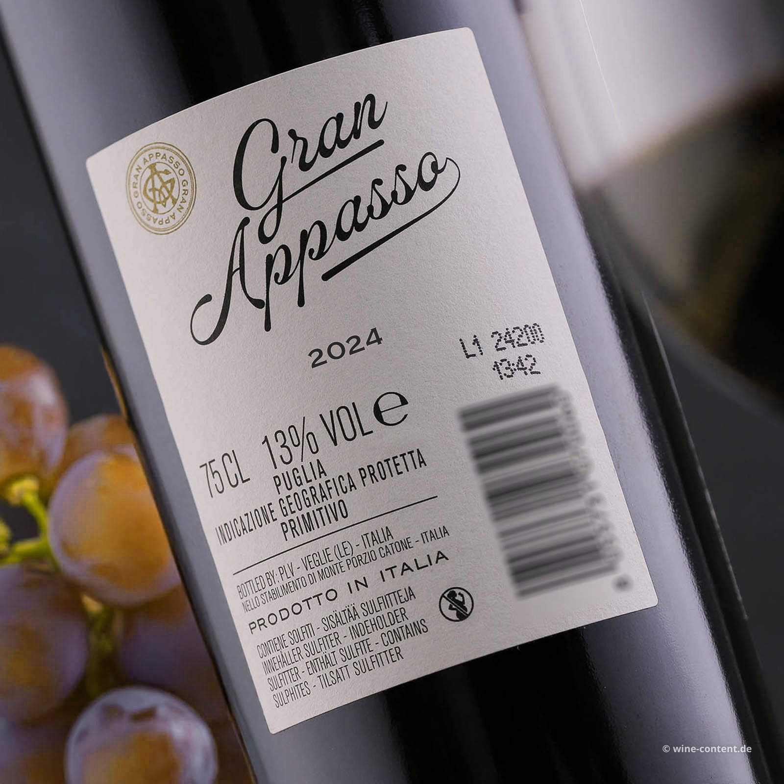 6er-Sparpaket Primitivo 2025 Gran Appasso