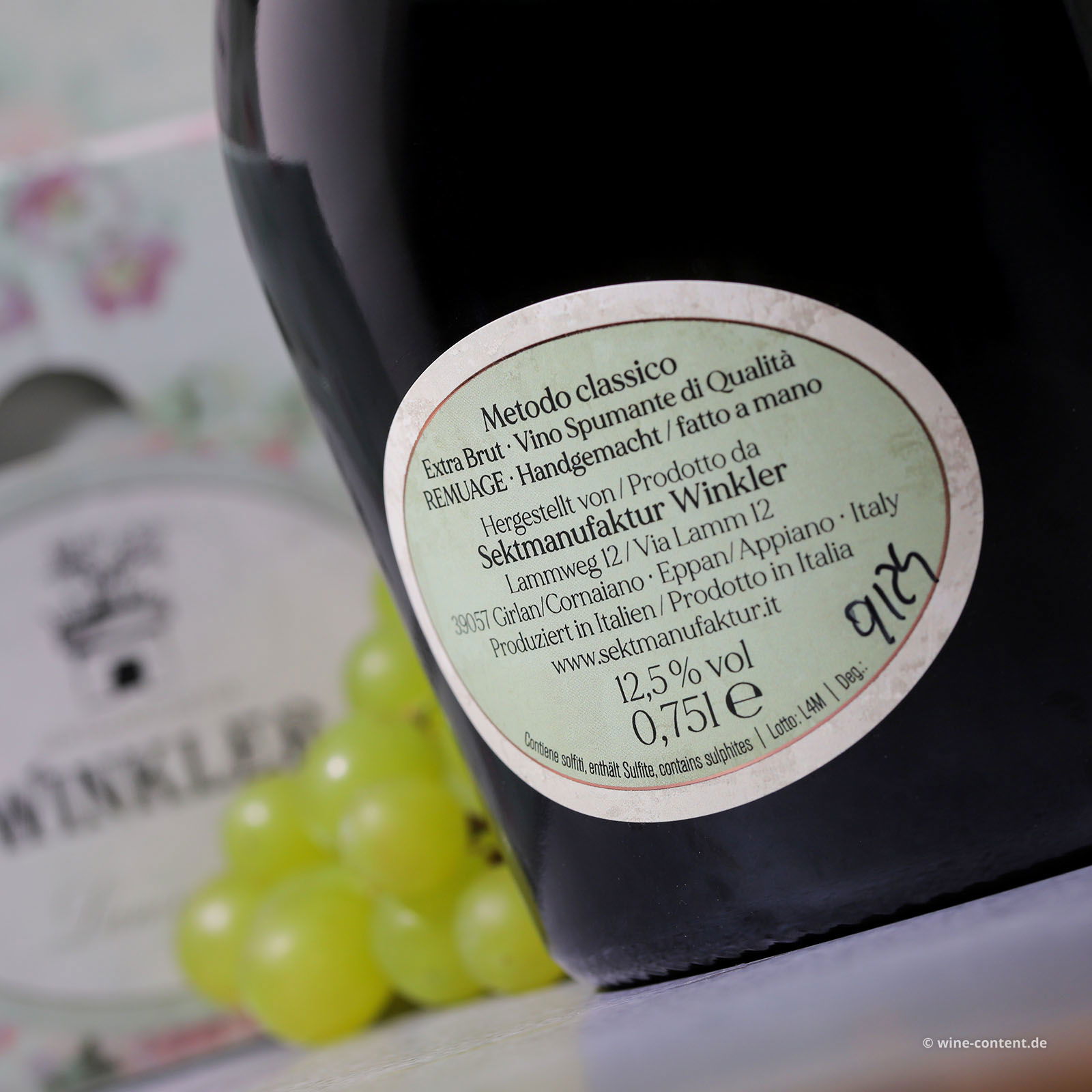 3er-Paket Spumante Lamm N°12 Extra Brut in Einzelverpackung 3er-Paket Spumante Lamm N°12 Extra Brut in Einzelverpackung