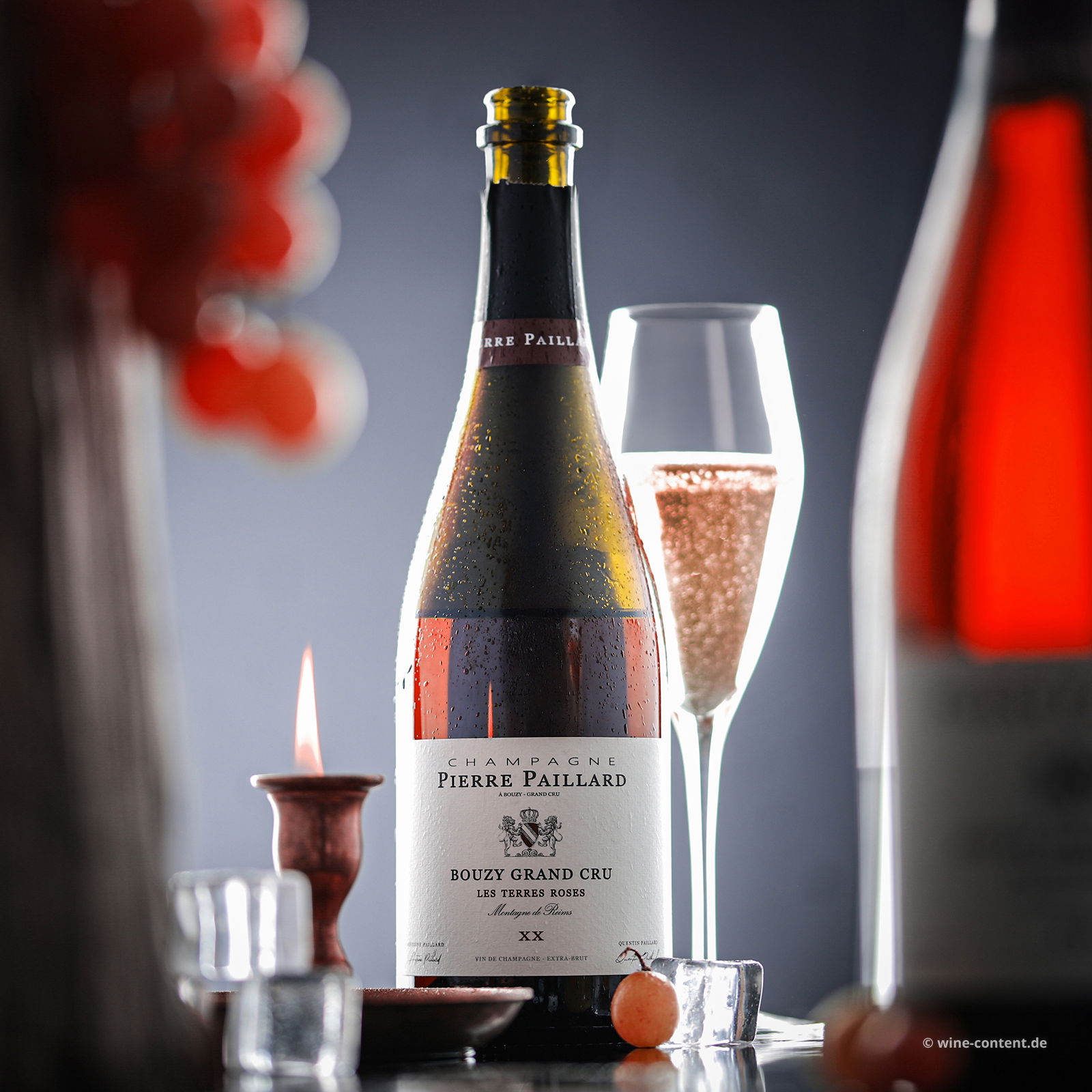 Champagner Les Terres Roses Bouzy Grand Cru Extra Brut