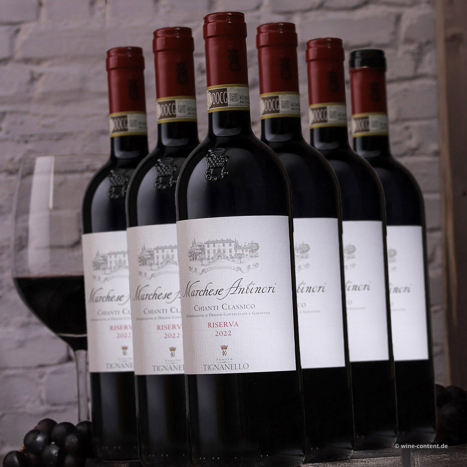 6er-Sparpaket Tenuta Tignanello Chianti Classico Riserva 2022