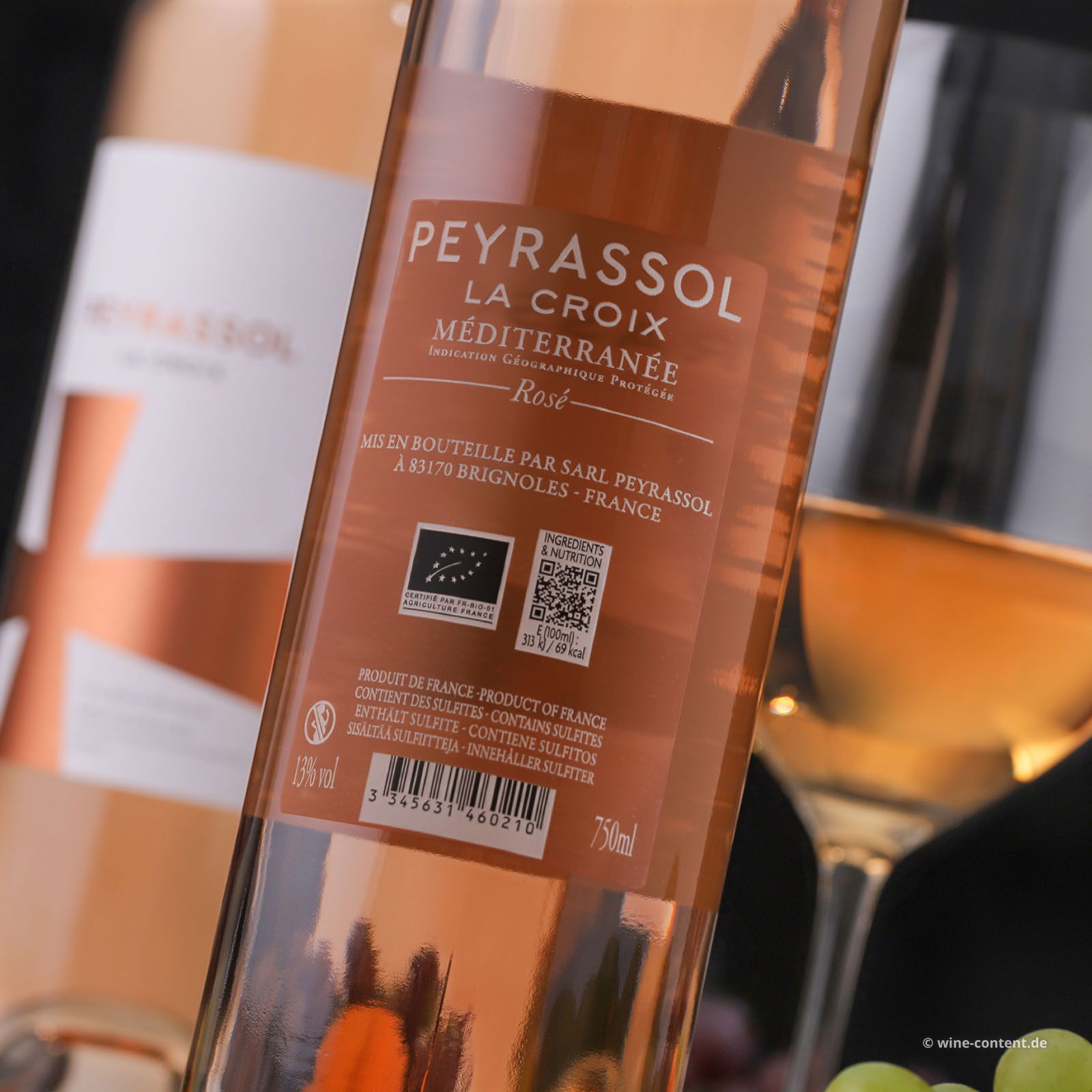 6er-Sparpaket Méditerranée Rosé 2025 La Croix Bio