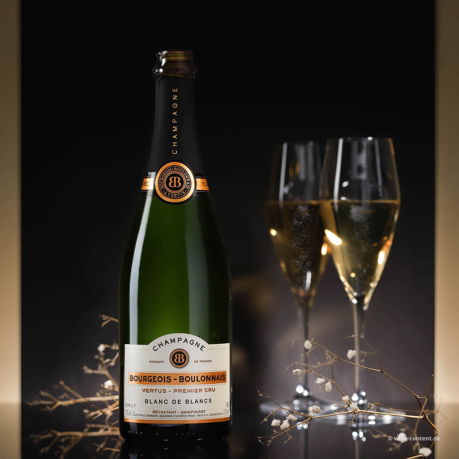 Champagner Blanc de Blancs 1er Cru Brut