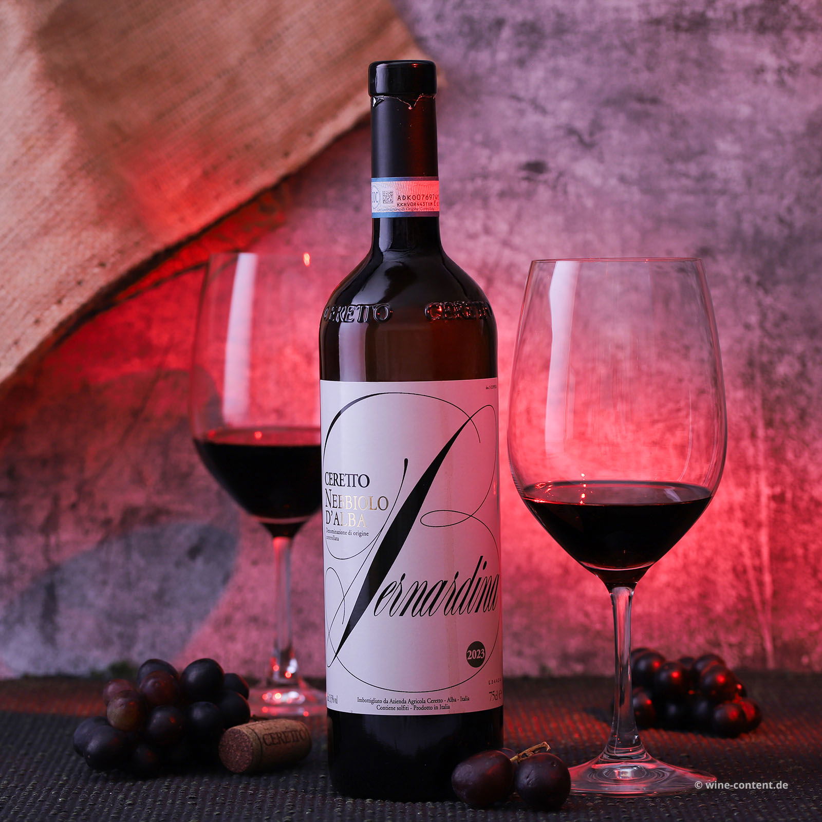 Nebbiolo d'Alba 2023 Bernardina Bio