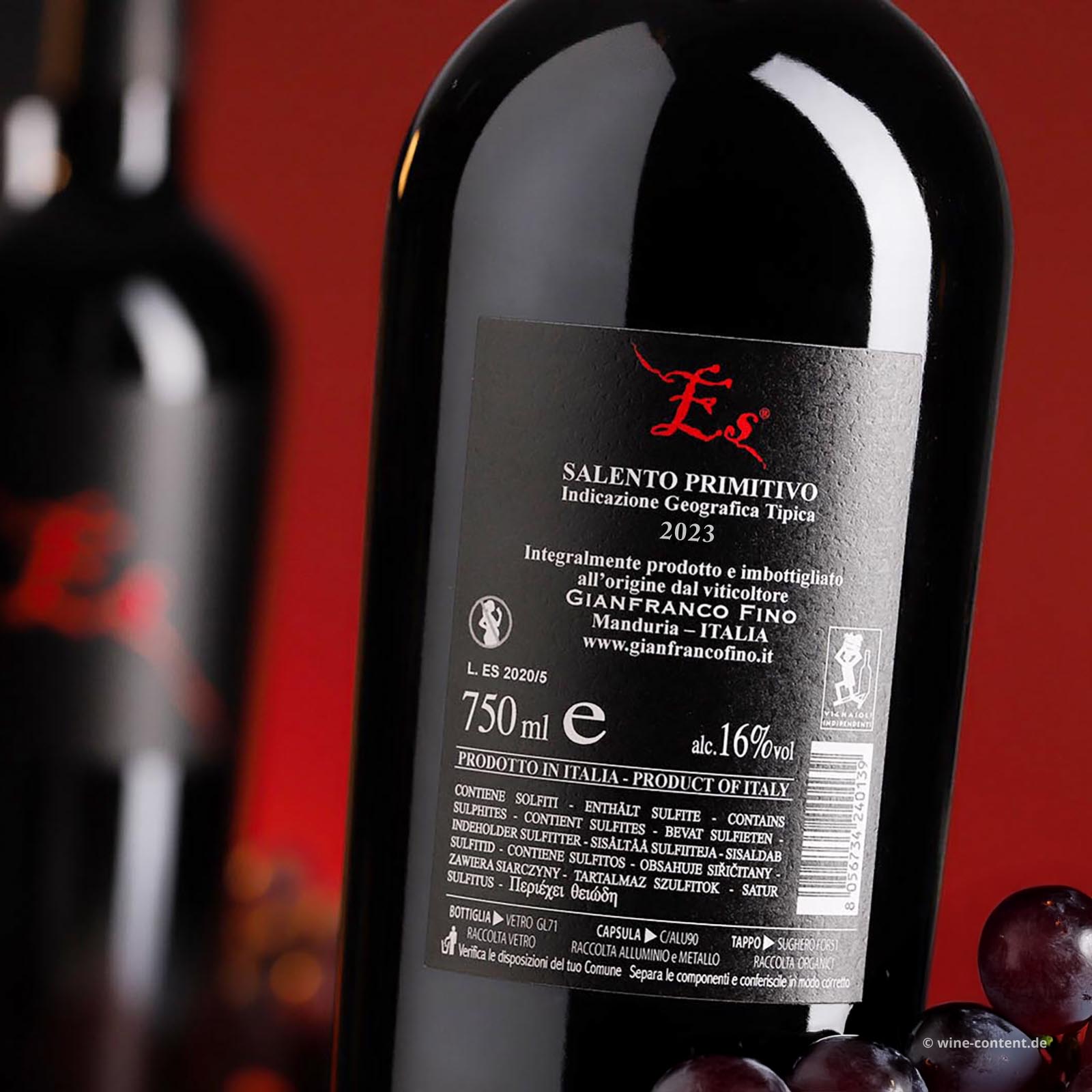 Primitivo Salento 2023 ES