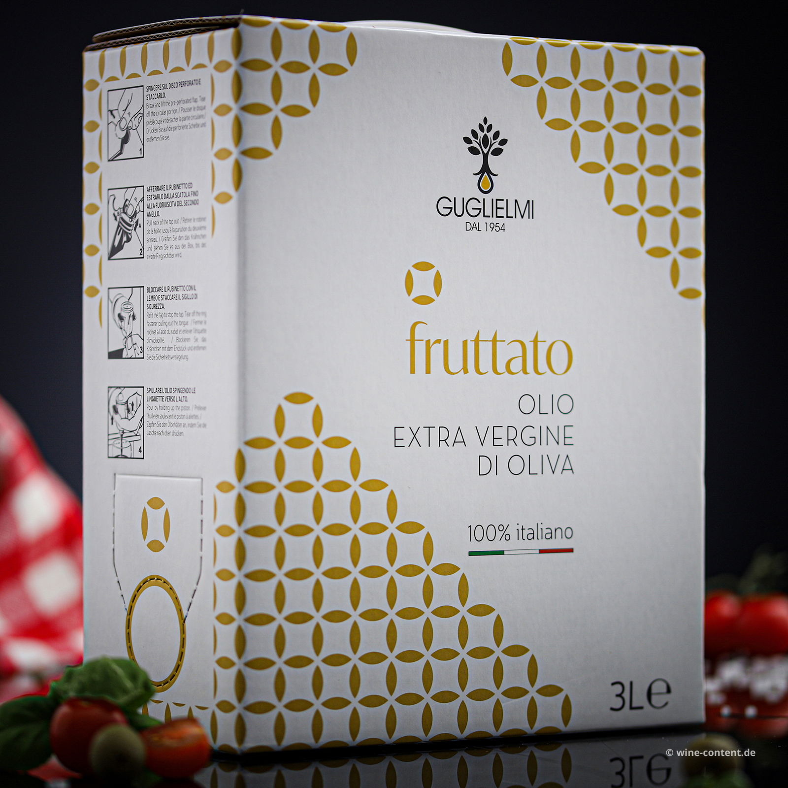 3 L Olivenöl Extra Vergine 2025 Fruttato Bag in Box