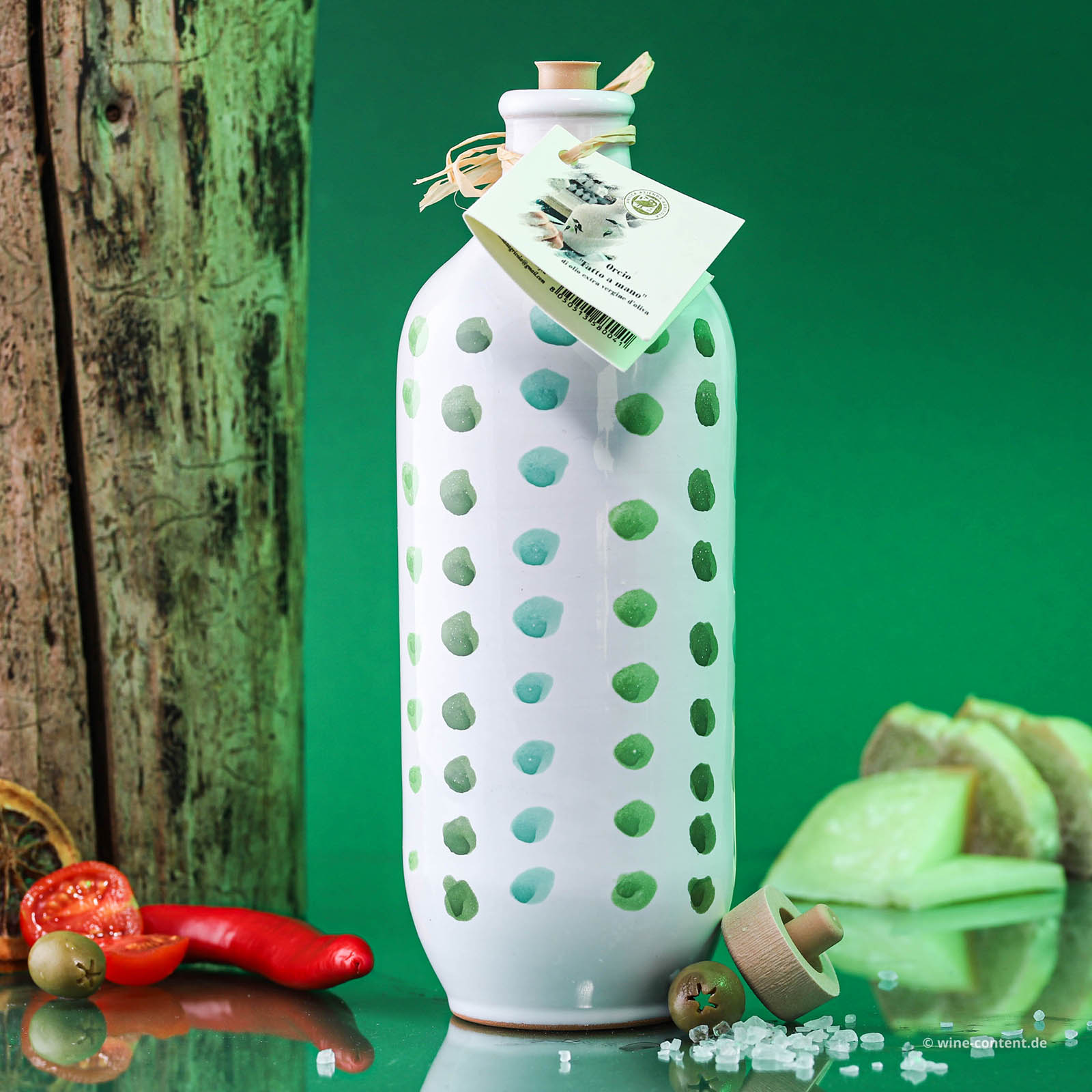 0,5 L Olivenöl Extra Vergine 2023 Fruttato Medio Pois Tiffany Tropea