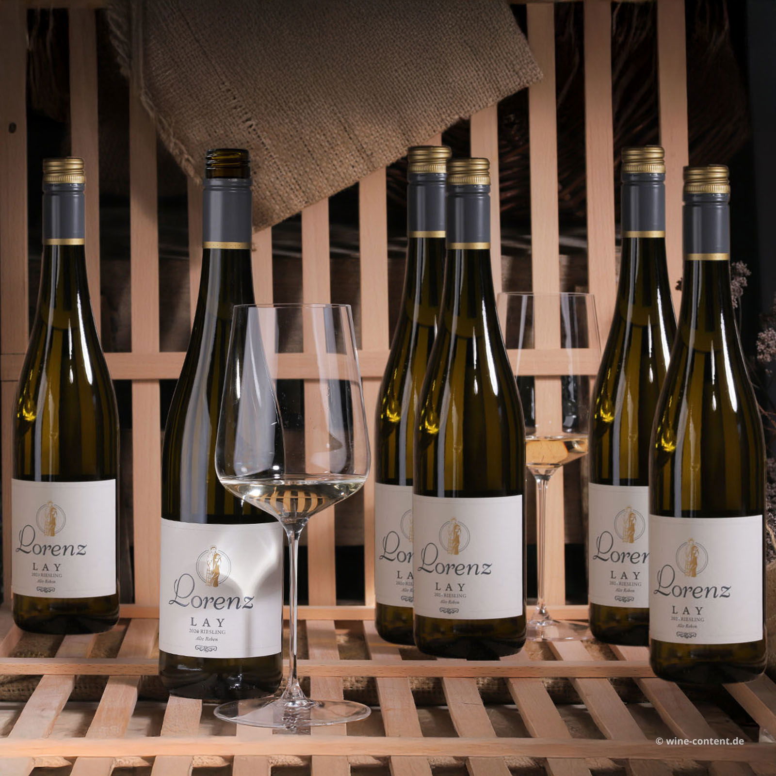 6er-Sparpaket Riesling 2024 Lay Alte Reben