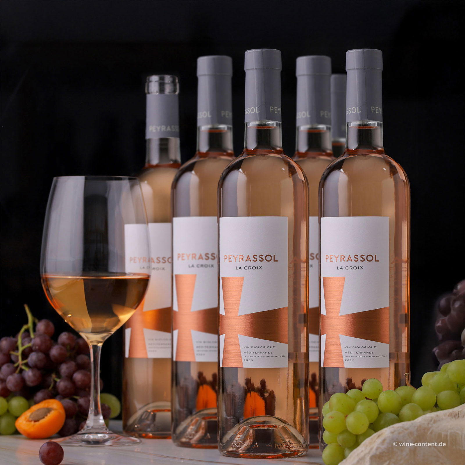 6er-Sparpaket Méditerranée Rosé 2025 La Croix Bio