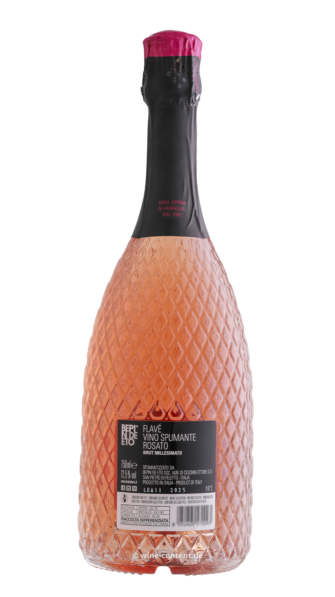 Spumante Rosato 2025 Flavé Brut