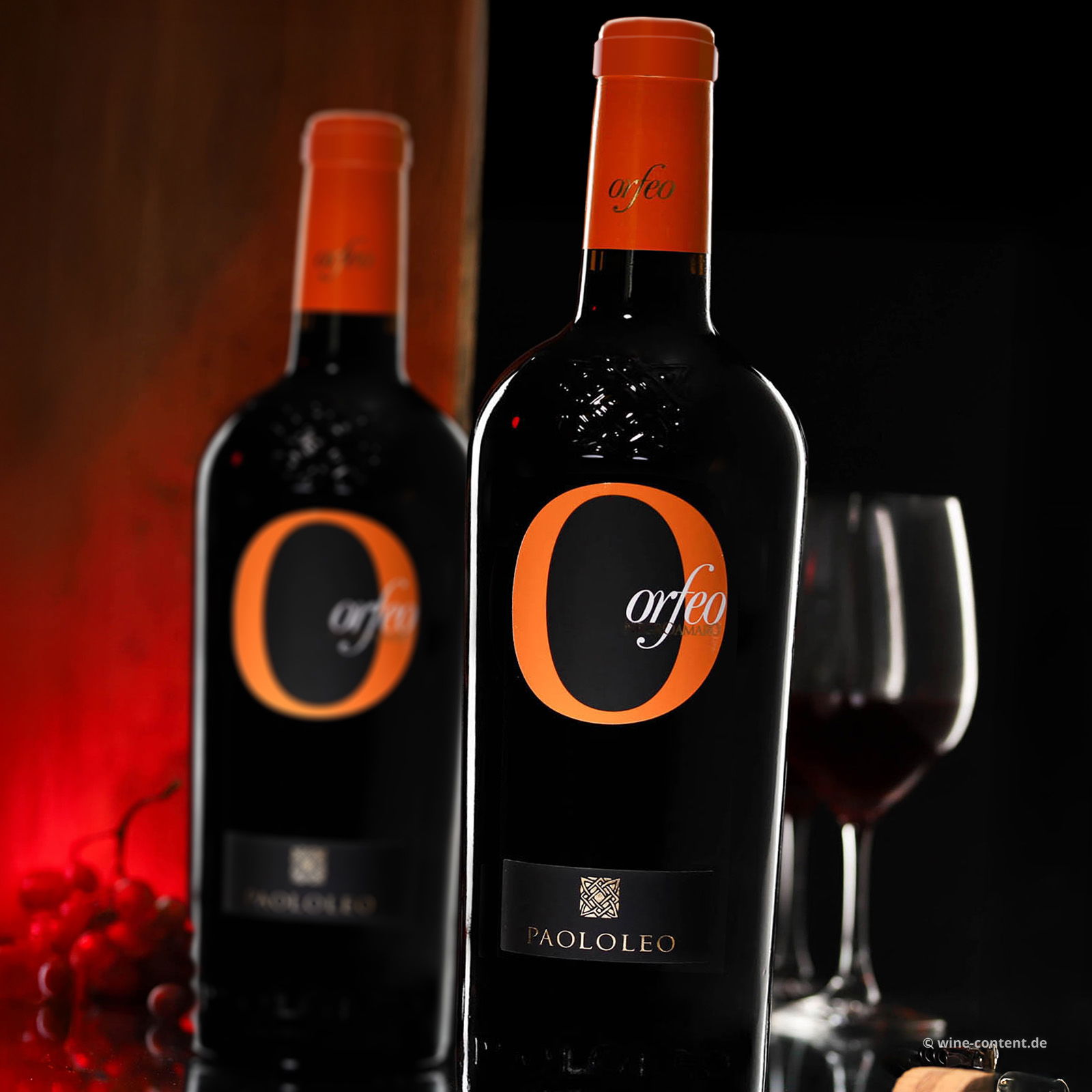 Negroamaro 2021 Orfeo Doppel-Magnum in Holzkiste