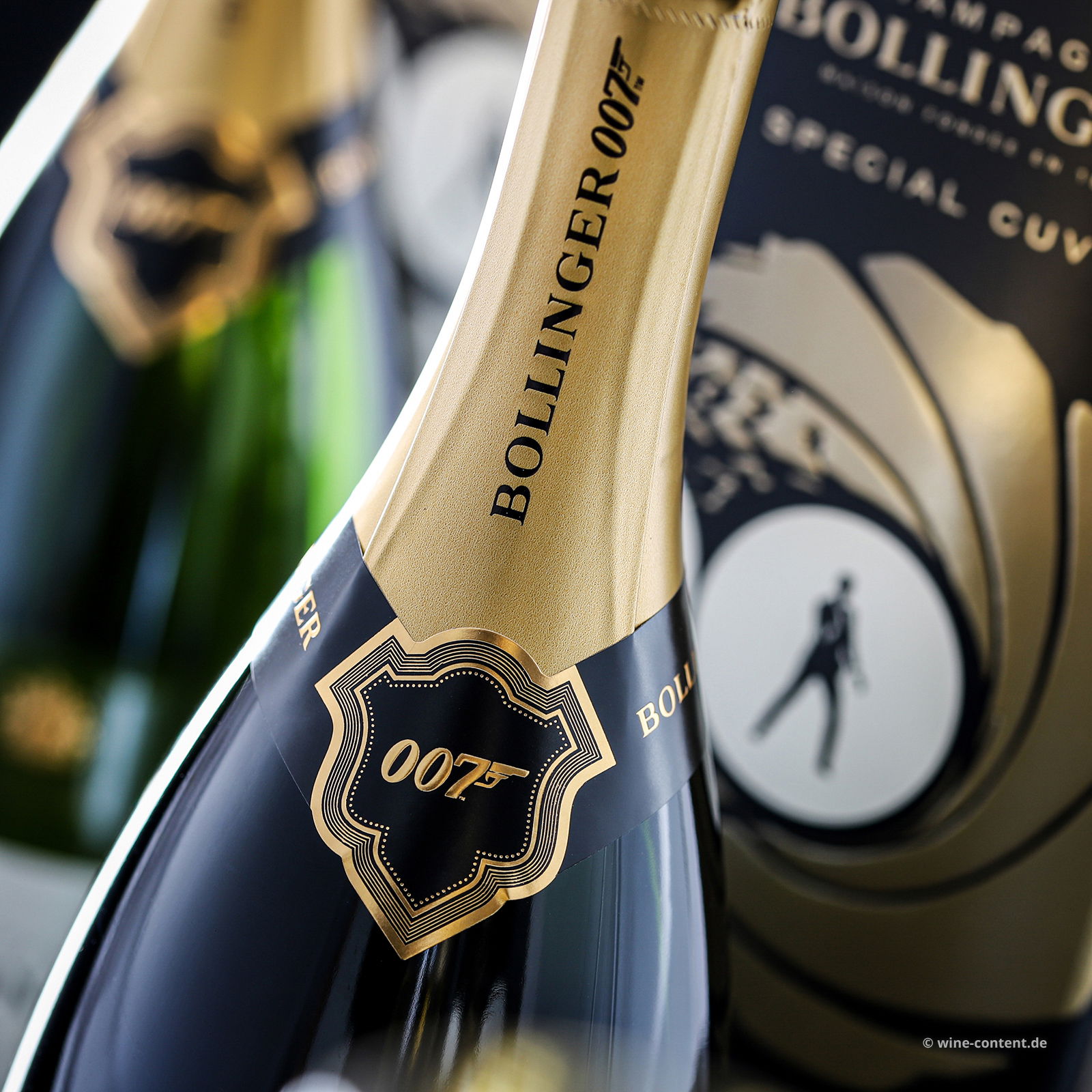 3er-Paket Champagner Special Cuvée Brut Limited Edition James Bond 007 3er-Paket Champagner Special Cuvée Brut Limited Edition James Bond 007