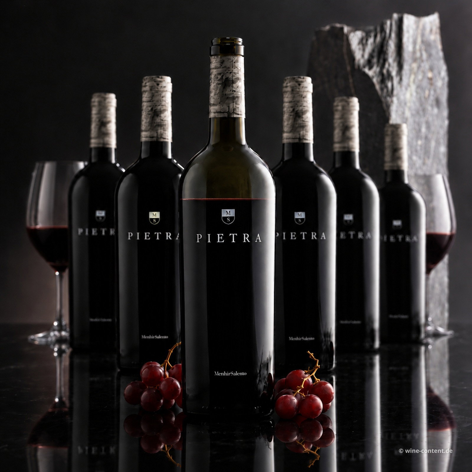 6er-Sparpaket Primitivo & Susumaniello Salento 2023 Pietra