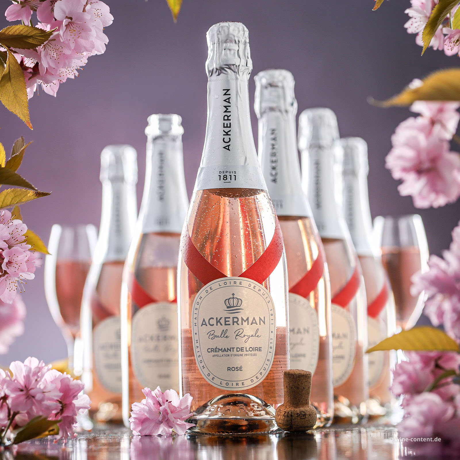 6er-Sparpaket Crémant de Loire Rosé Bulle Royal Brut