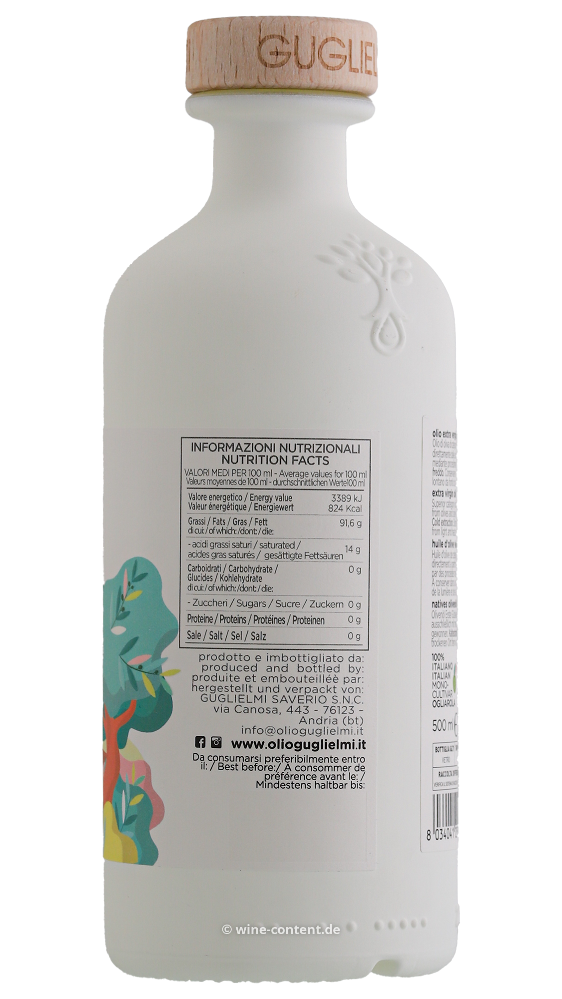 0,5 L Olivenöl Extra Vergine 2025 Ogliarola