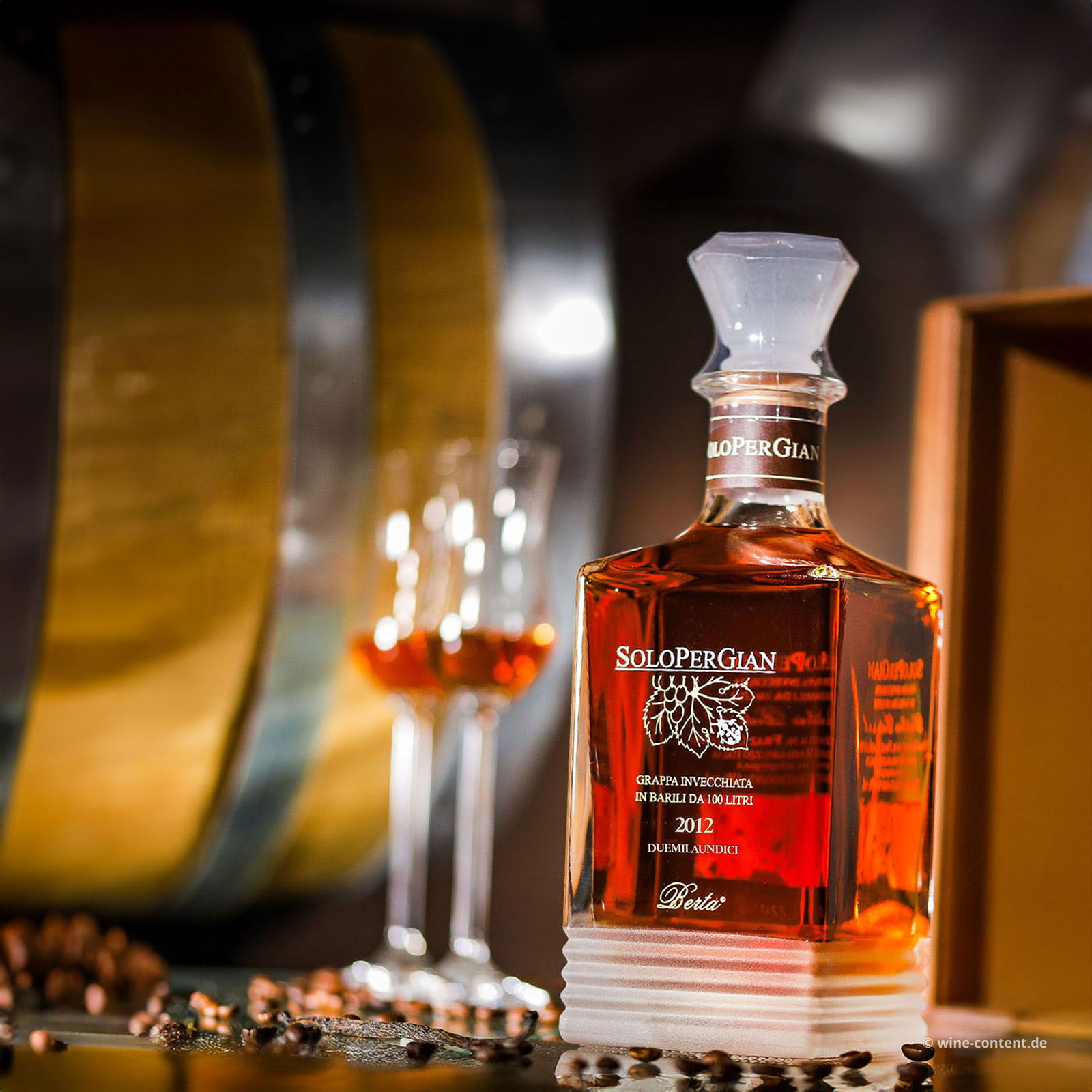 Grappa SoloPerGian 2012 - Fass 76