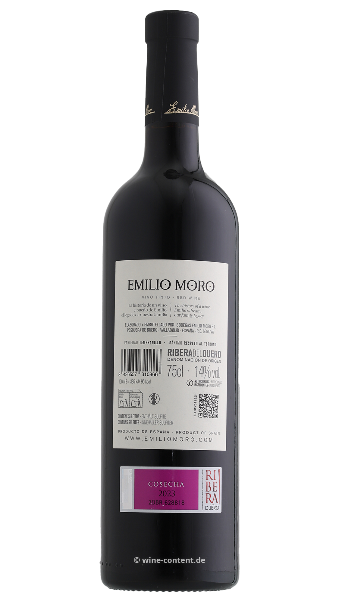 Tempranillo 2023 Emilio Moro