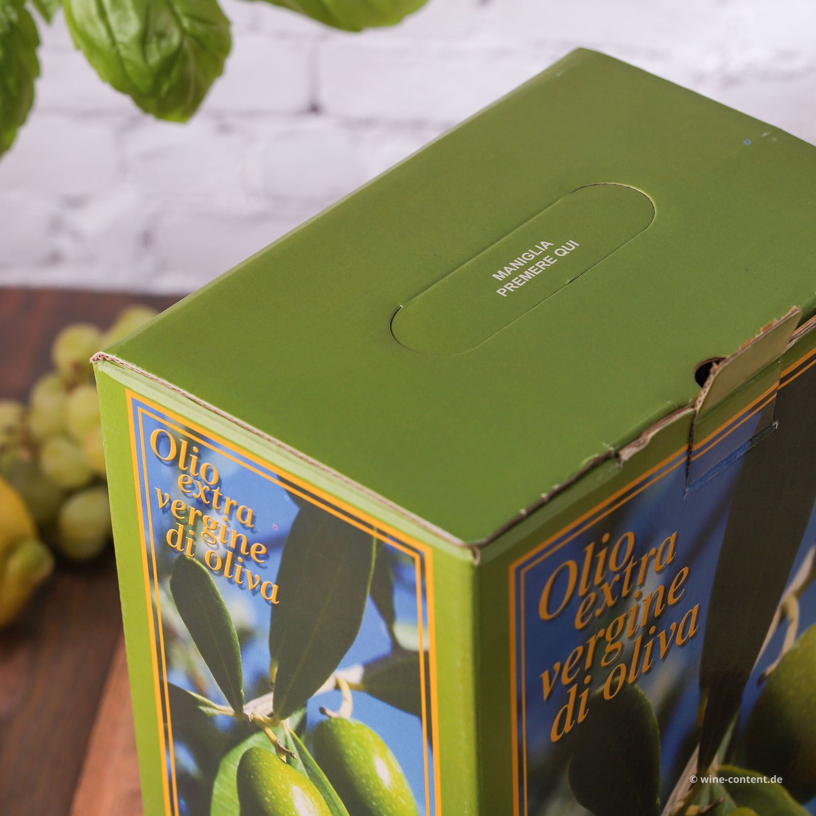 5 L Olivenöl Extra Vergine Monte Etna 2025 Bio Bag in Box