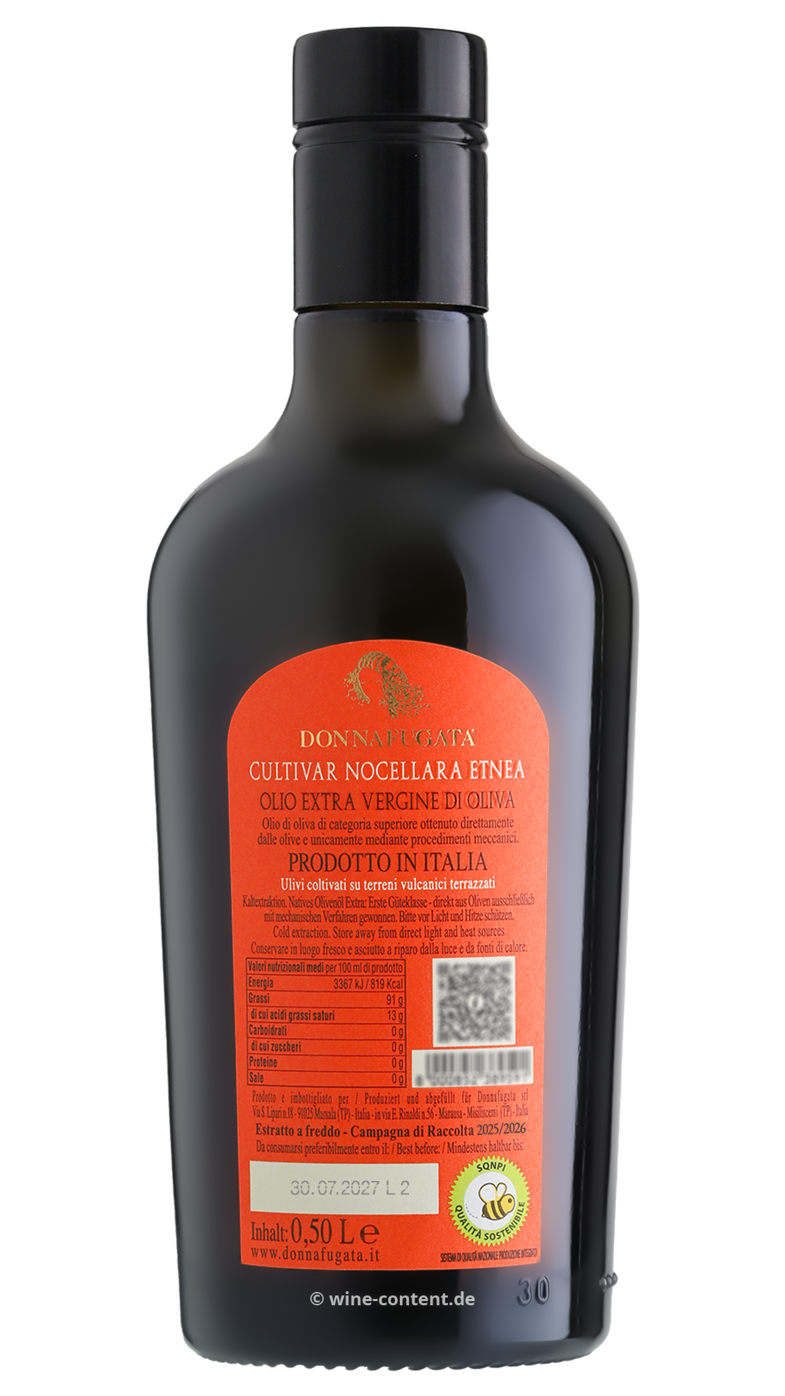 0,5 L Olivenöl Extra Vergine 2025 Nocellara