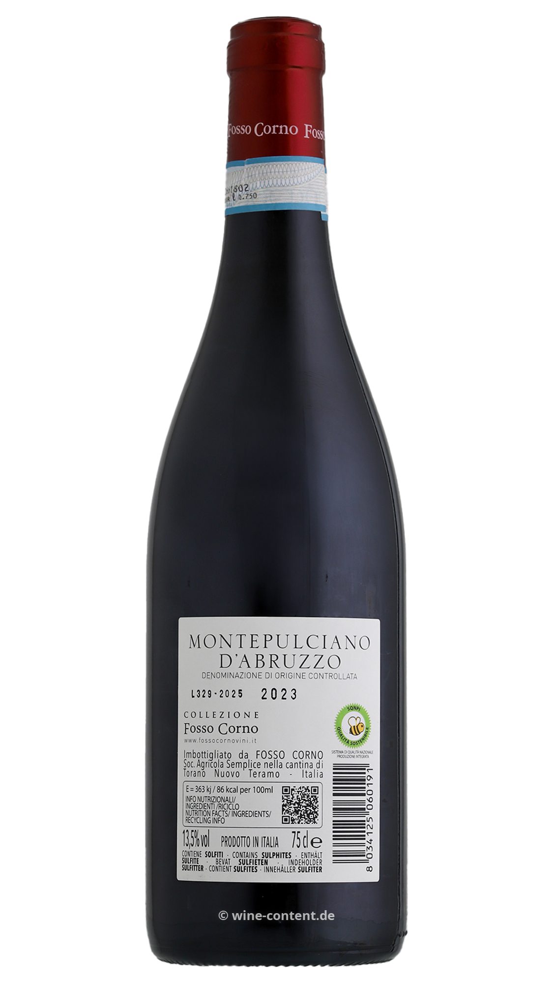 6er-Sparpaket Montepulciano d´Abruzzo 2023 Orsettino