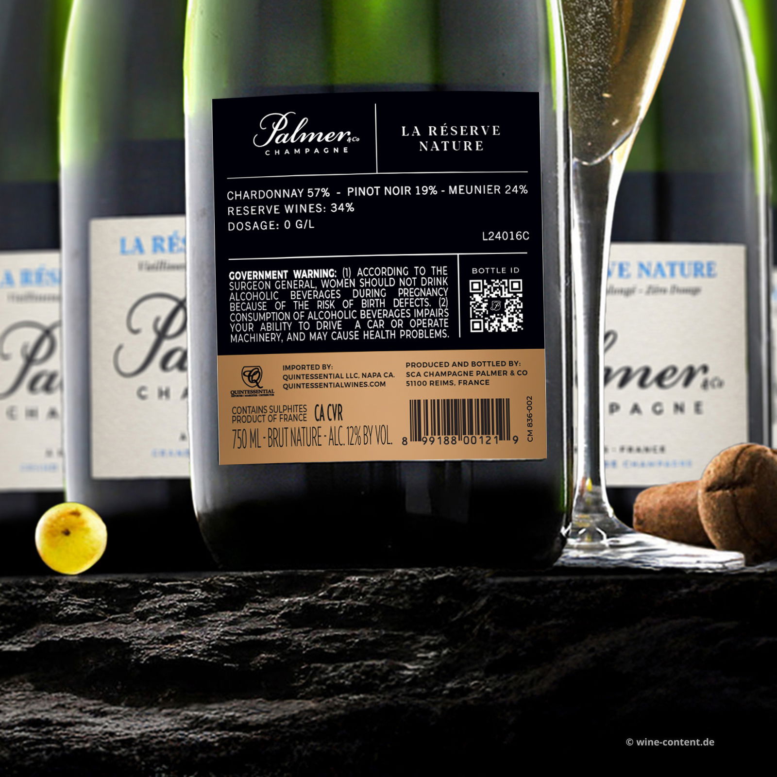 5+1 Sparpaket Champagner La Réserve Brut Nature 5+1 Sparpaket Champagner La Réserve Brut Nature